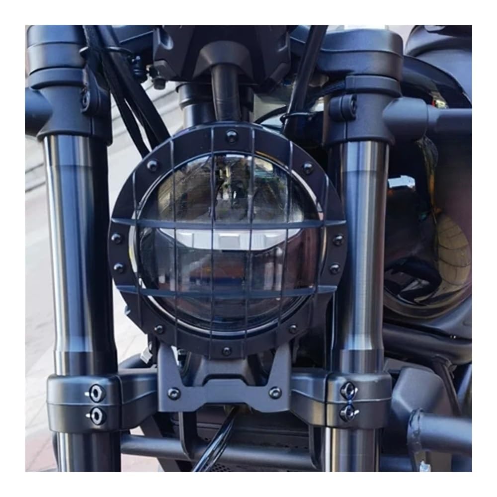 Motorrad Scheinwerfer Schutz Abdeckung1 Für CFMOTO 450CL-C 450CLC CLC450 CLC 450 2023 2024 2025 Motorrad Scheinwerfer Kühlergrill Wache Lense Abdeckung Schutz von KOTGBEWM