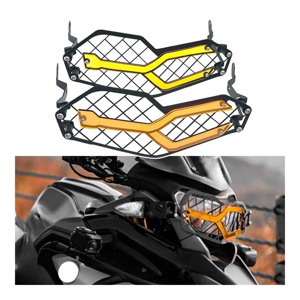 Motorrad Scheinwerfer Schutz Abdeckung1 Motorrad Scheinwerfer Schutz Kopf Licht Schutz Abdeckung Grille Für B&M&W F850GS F750GS F750 GS F 850GS 2018 2019 2020 2021 2022 2023 von KOTGBEWM