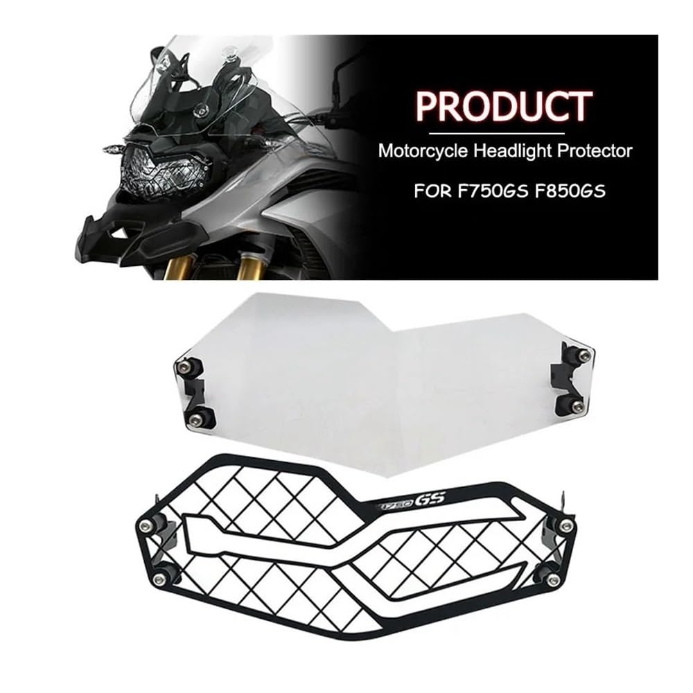 Motorrad Scheinwerfer Schutz Abdeckung1 Scheinwerfer Abdeckung Schutz Grille Netz Schutz Für B&M&W F 850 ​​GS F 750 GS F850GS F750GS 2018-2023 2021 Motorrad von KOTGBEWM