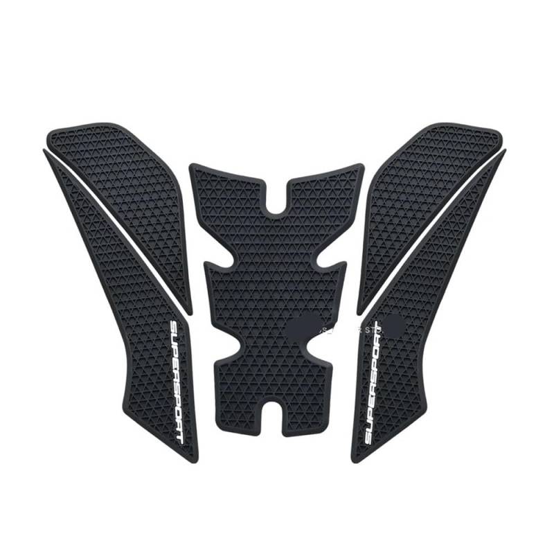 Motorrad-Tank-Aufkleber Motorrad Anti-Rutsch-Tank-Pads Aufkleber Seite Gas Knie Grip Traktion Pads Für Du&Cati Supersport 939 950 Supersport 950 von KOTGBEWM