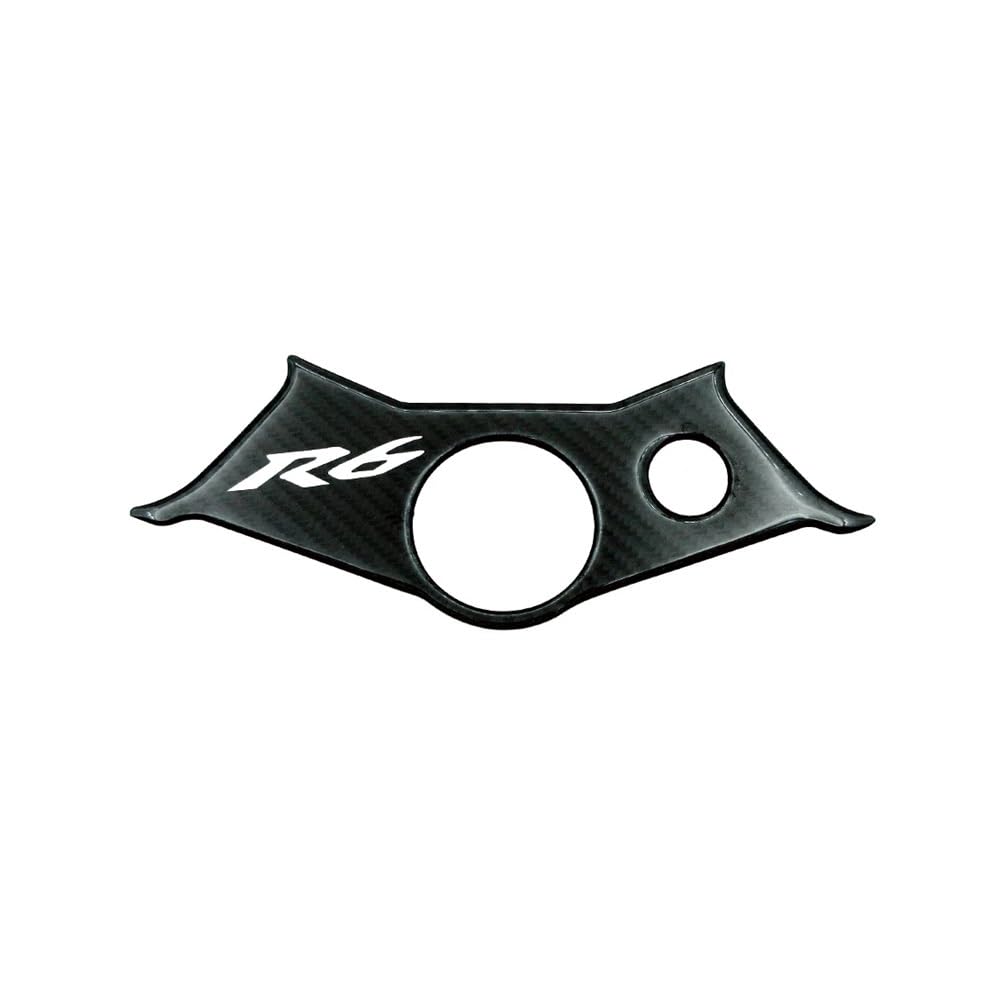 Motorrad-Tank-Aufkleber Motorrad Carbon Fiber Aufkleber Für Ya&maha YZF R6 YZFR6 YZF600 2003-2005 Aufkleber Tank Pad Öl Tankdeckel Abdeckung Triple Clamp Protector von KOTGBEWM