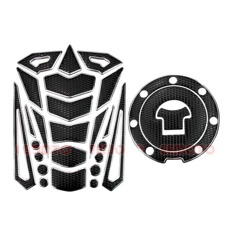 Motorrad-Tank-Aufkleber Motorrad Kraftstoff Tank Pad Protector Tankdeckel Pad Aufkleber Decals Für Ho&nda RVF VFR CB CBR 250 500 400 R 750 800 600 RR F2 F3 F4 von KOTGBEWM