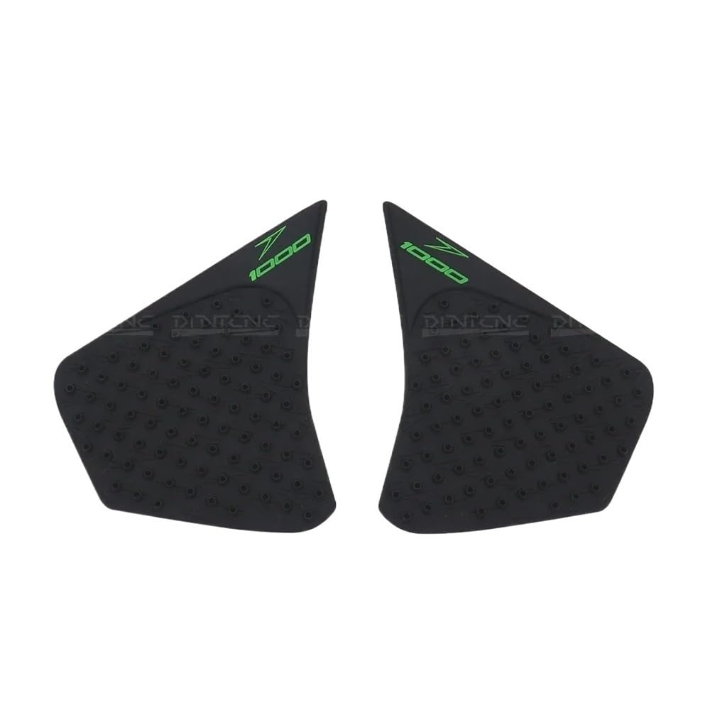 Motorrad-Tank-Aufkleber Tank Traction Pad Für Kawasaki Z1000 R 2014-2021 Aufkleber Z1000R 2022 Motorrad Seite Aufkleber Gas Knie Grip Protector von KOTGBEWM