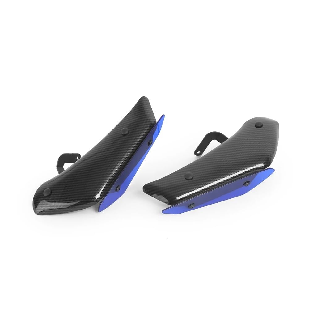 Motorrad Windabweiser Für Ya&maha YZF-R3 2019 2020 2021 2022 2023 Motorrad Front Winglets Seite Unten Kraft Spoiler Seite Verkleidung Aerodynamische Abtrieb von KOTGBEWM