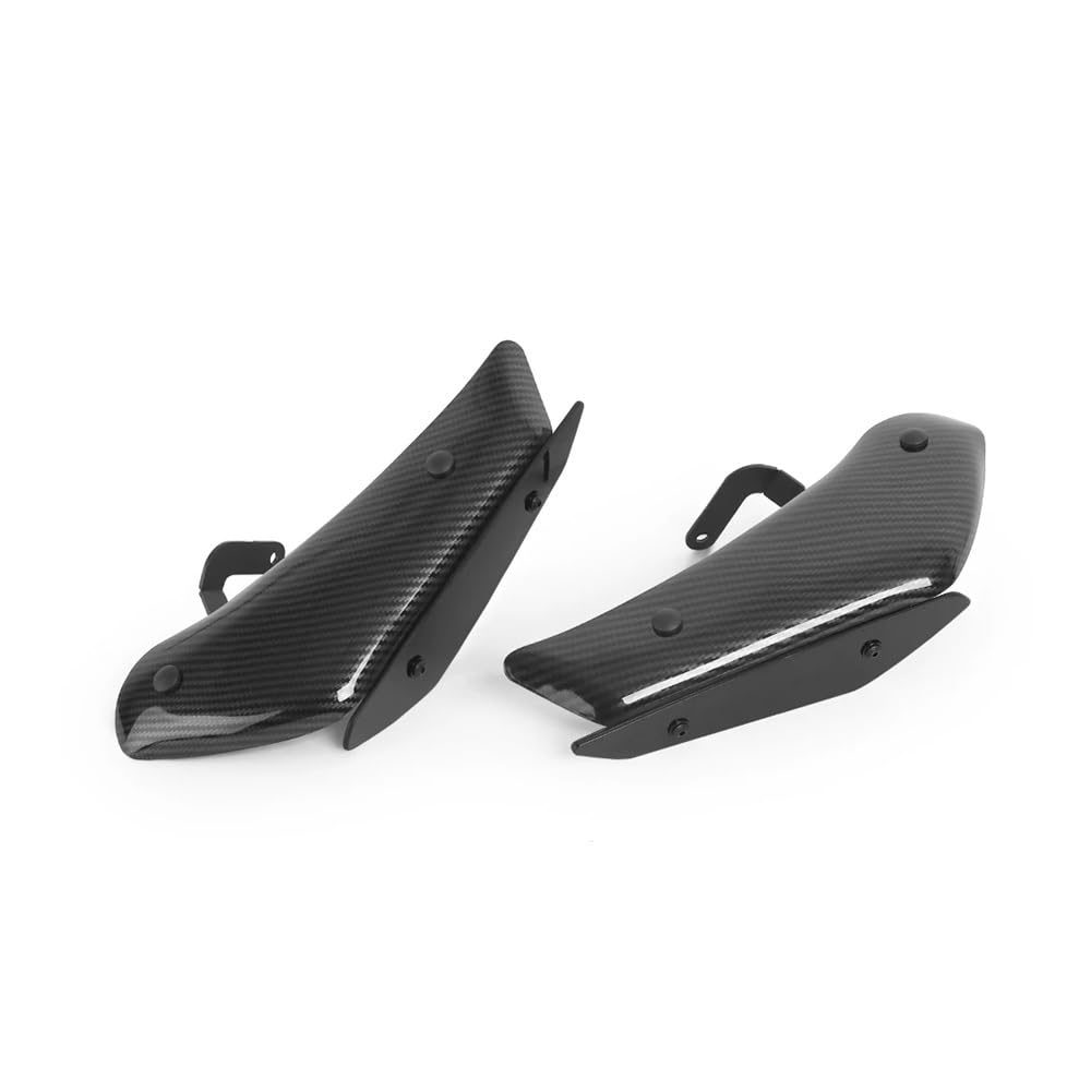 Motorrad Windabweiser Für Ya&maha YZF-R3 2019 2020 2021 2022 2023 Motorrad Front Winglets Seite Unten Kraft Spoiler Seite Verkleidung Aerodynamische Abtrieb von KOTGBEWM