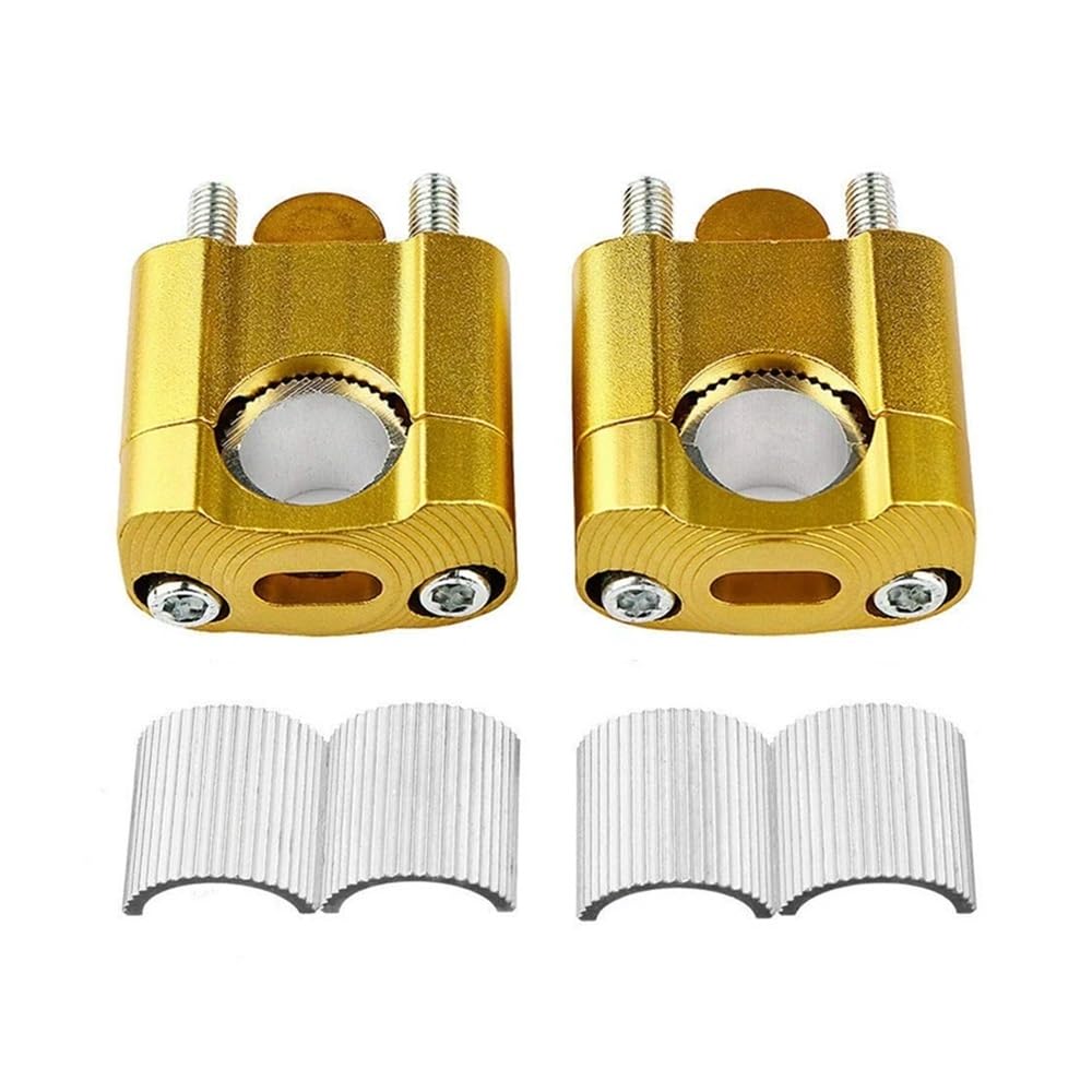 Motorrad Zurück Lenker Riser 2 Stücke 22mm 7/8 "Motorrad-Lenker Riser Bar Halterung Griff Clamp Universal Für Ho&nda Für B&M&W R1200GS Für Ya&maha MT07 MT09 von KOTGBEWM