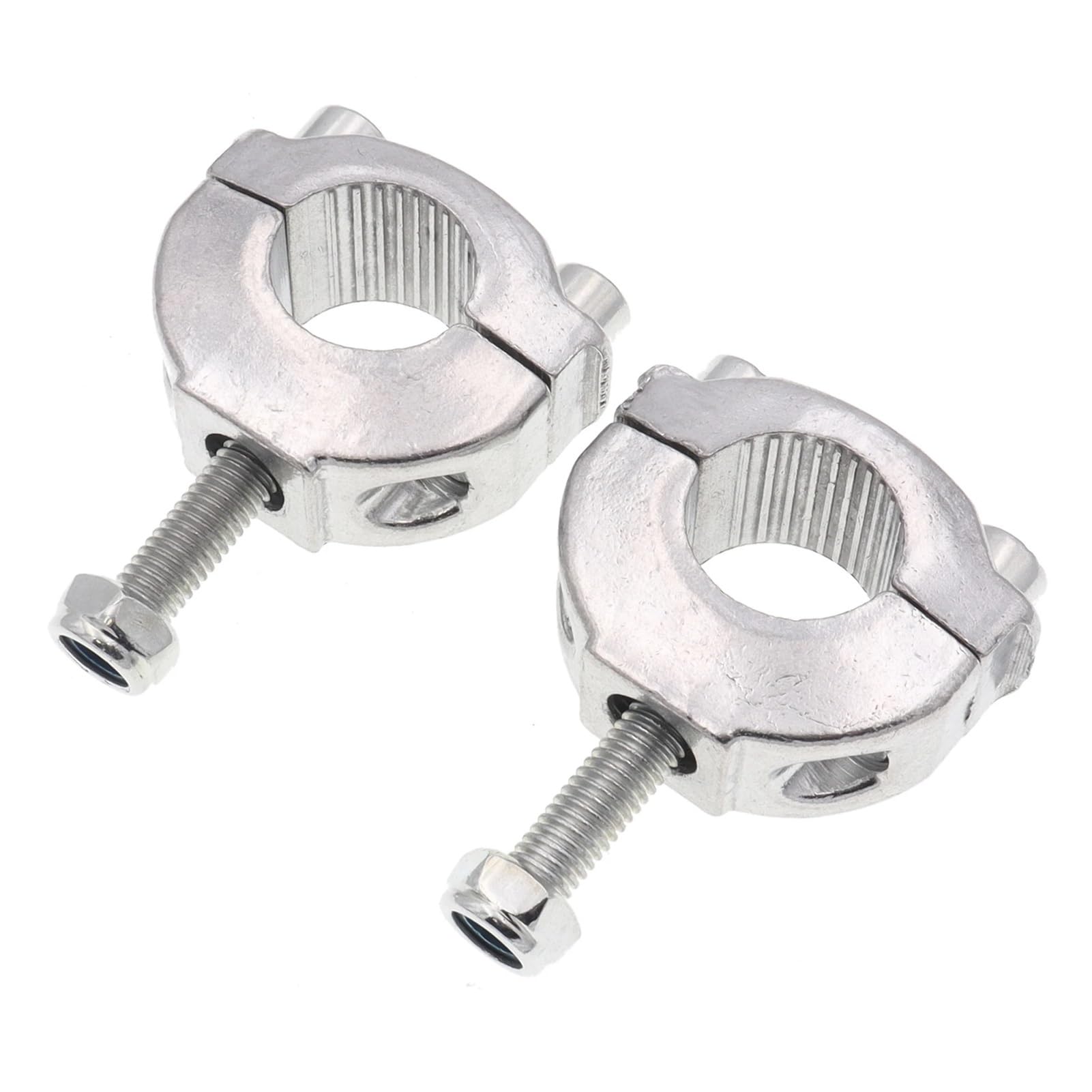 Motorrad Zurück Lenker Riser 7/8 ''22mm Lenker Bar Steigleitungen Halterung Clamp Kegel Für 2 Hub 47cc 49cc Mini Moto Dirt Bike Motorrad von KOTGBEWM