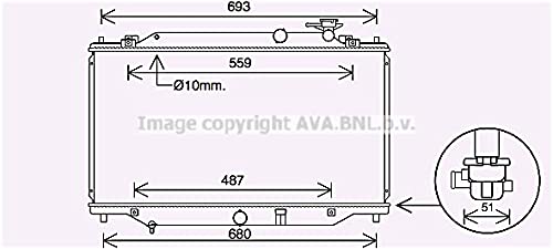 Wasserkühler Kompatibel mit Mazda 6 Limo Kombi 2012-2020 von Autoteile Gocht von KOYO