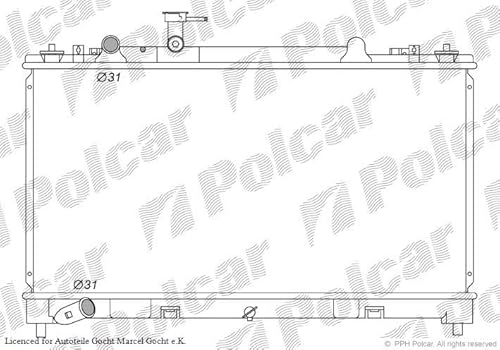 Wasserkühler Kompatibel mit Mazda 6 Limo Sport 2007-2013 von Autoteile Gocht von KOYO