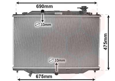 Wasserkühler Kompatibel mit Mazda Cx-5 KE GH 2011-2017 von Autoteile Gocht von KOYO