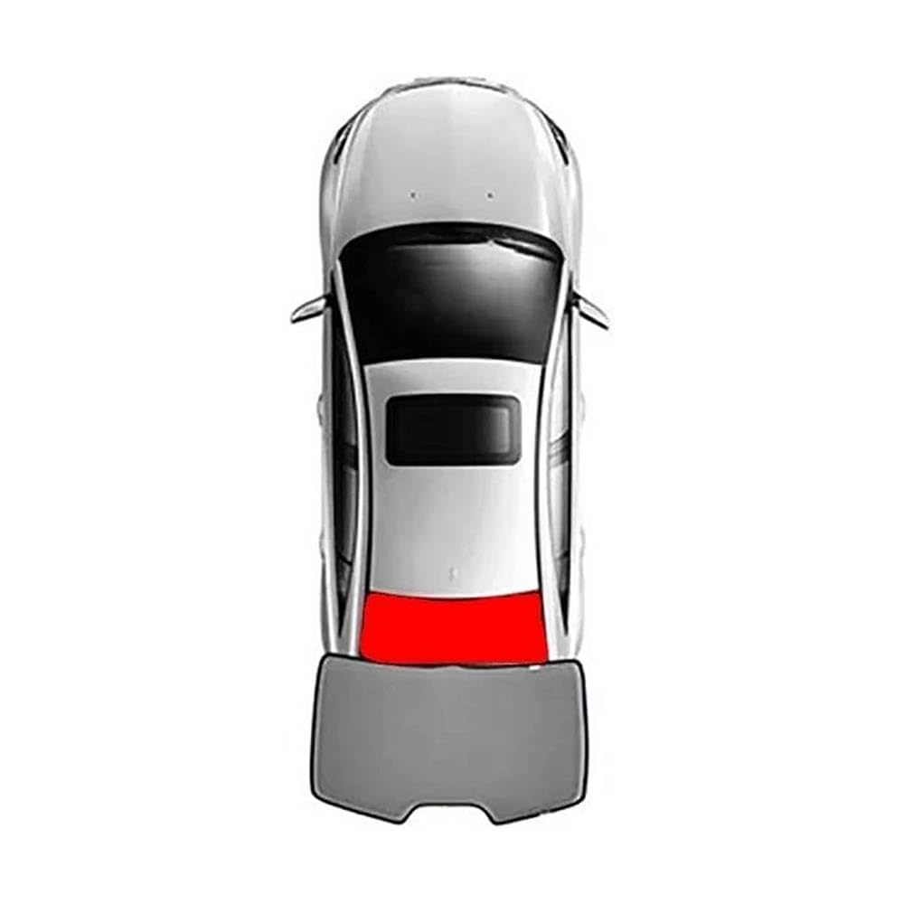 Sonnenschutz Fenster Innen für Audi A4 B7 Avant 2006-2009, Magnetischer Uv-Schutz Auto Sonnenschutz Baby, Atmungsaktives Mesh Blockiert Hitze Blendung,C/1pcs Rear Window von KPIRXO