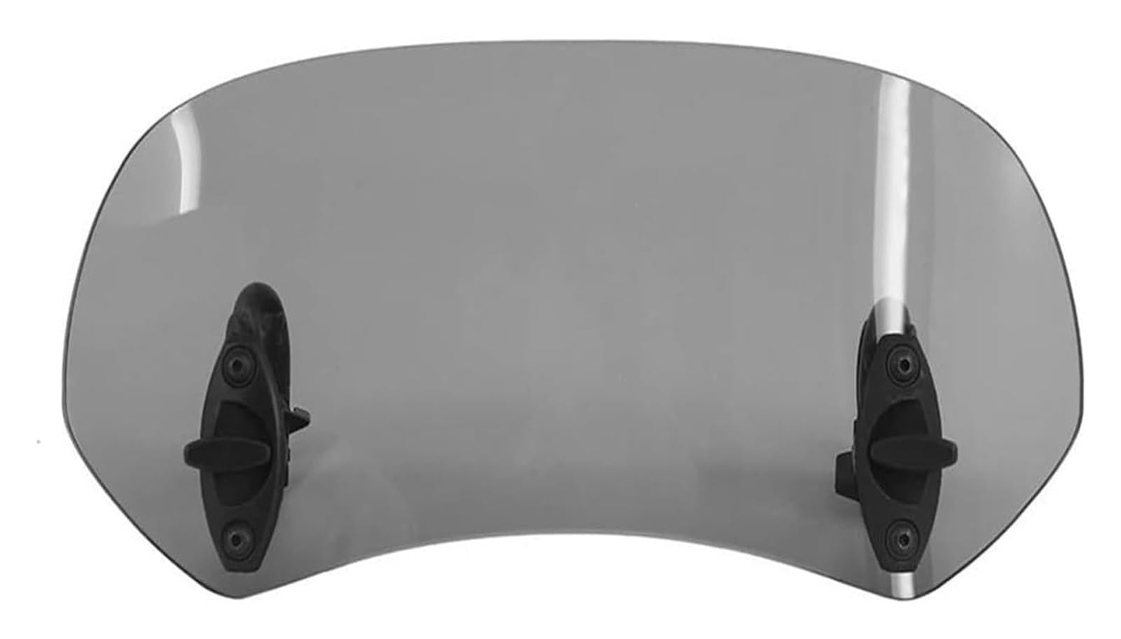 Motorrad Windschild Spoiler Für YBR125 XJ600 NMAX Xmax Für Super Tenere Für V&Strom Motorrad Wind Bildschirm Windschutzscheibe Spoiler Air Deflektor Verlängerung(Schwarz) von KPKDCDNTF