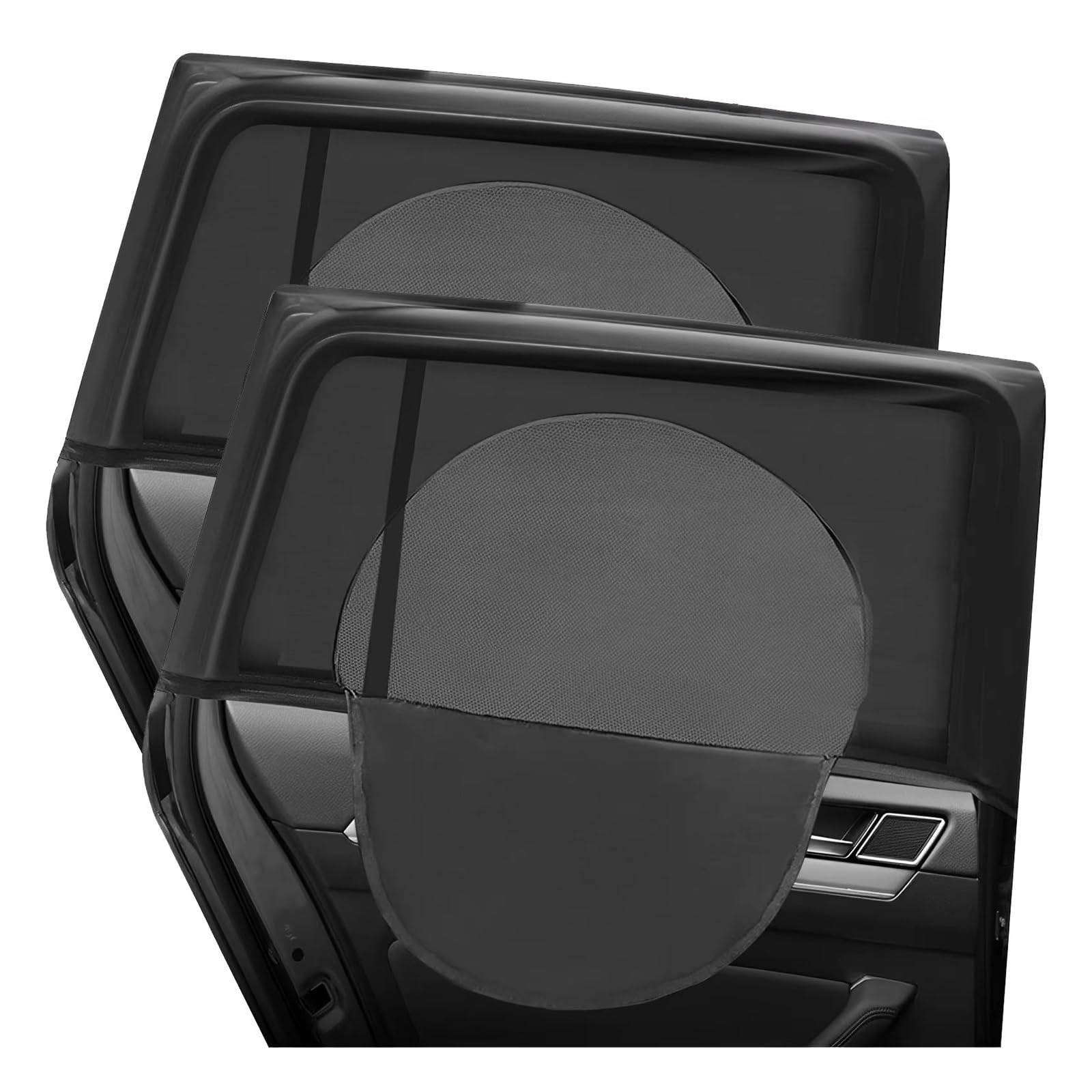 Auto Sonnenschutz Auto Sonnenschutz Vorhang Elastische Auto Vorne Hinten Seite Fenster Sonnenschutz Atmungsaktiv Privatsphäre Sonnenschutz Schutz Abdeckung Autofenster Sonnenschutz(2pcs Rear Window) von KPVEVPSTQ