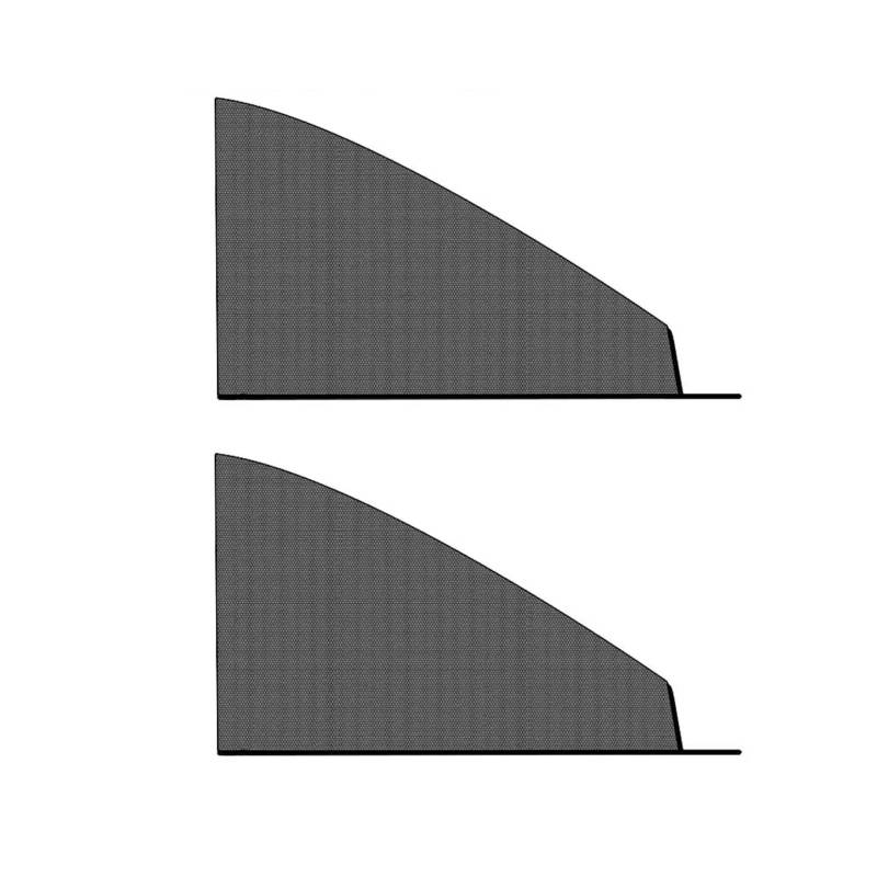 Auto Sonnenschutz Autofenster-Sonnenschutz, UV-Schutz, Sonnenschutznetz, Auto-Sonnenschutz Vorne Und Hinten, Sonnenschutz Für Autofenster, Autoteile Autofenster Sonnenschutz(2pcs Car Front Wind) von KPVEVPSTQ