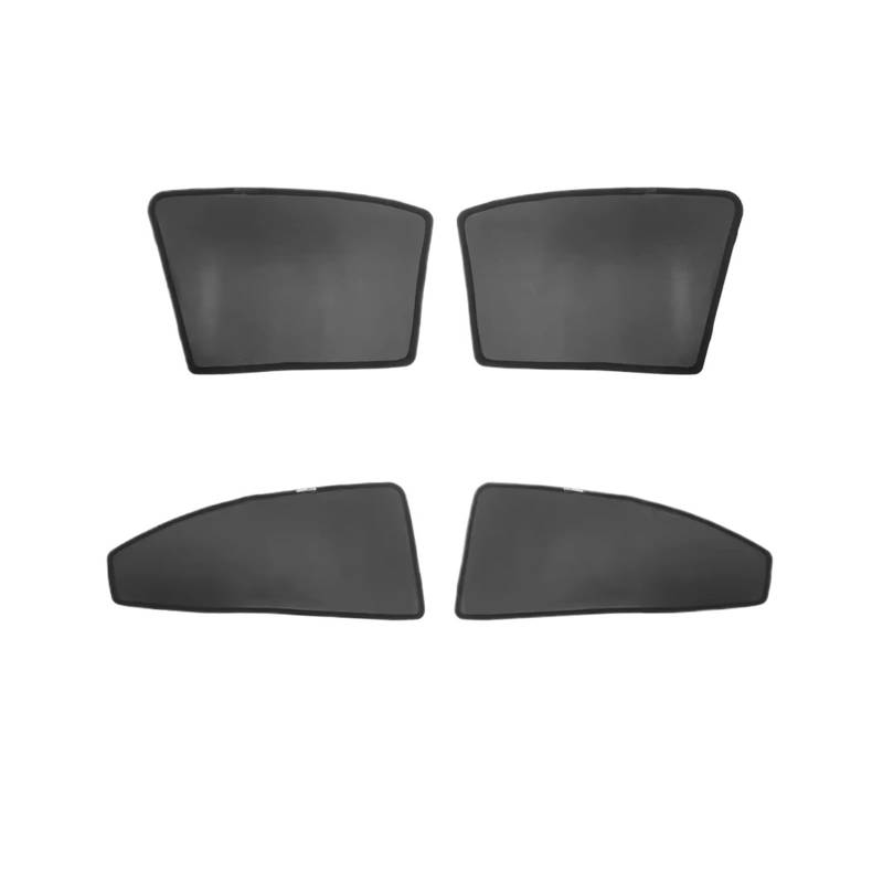 Auto Sonnenschutz Für Toyota Für Corolla 12th Limousine 2019 2020 2021 Magnetische Auto Windows Sonnenschirme Seite Fenster Vorhänge Mesh Autofenster Sonnenschutz(4PCS Front Rear Set) von KPVEVPSTQ