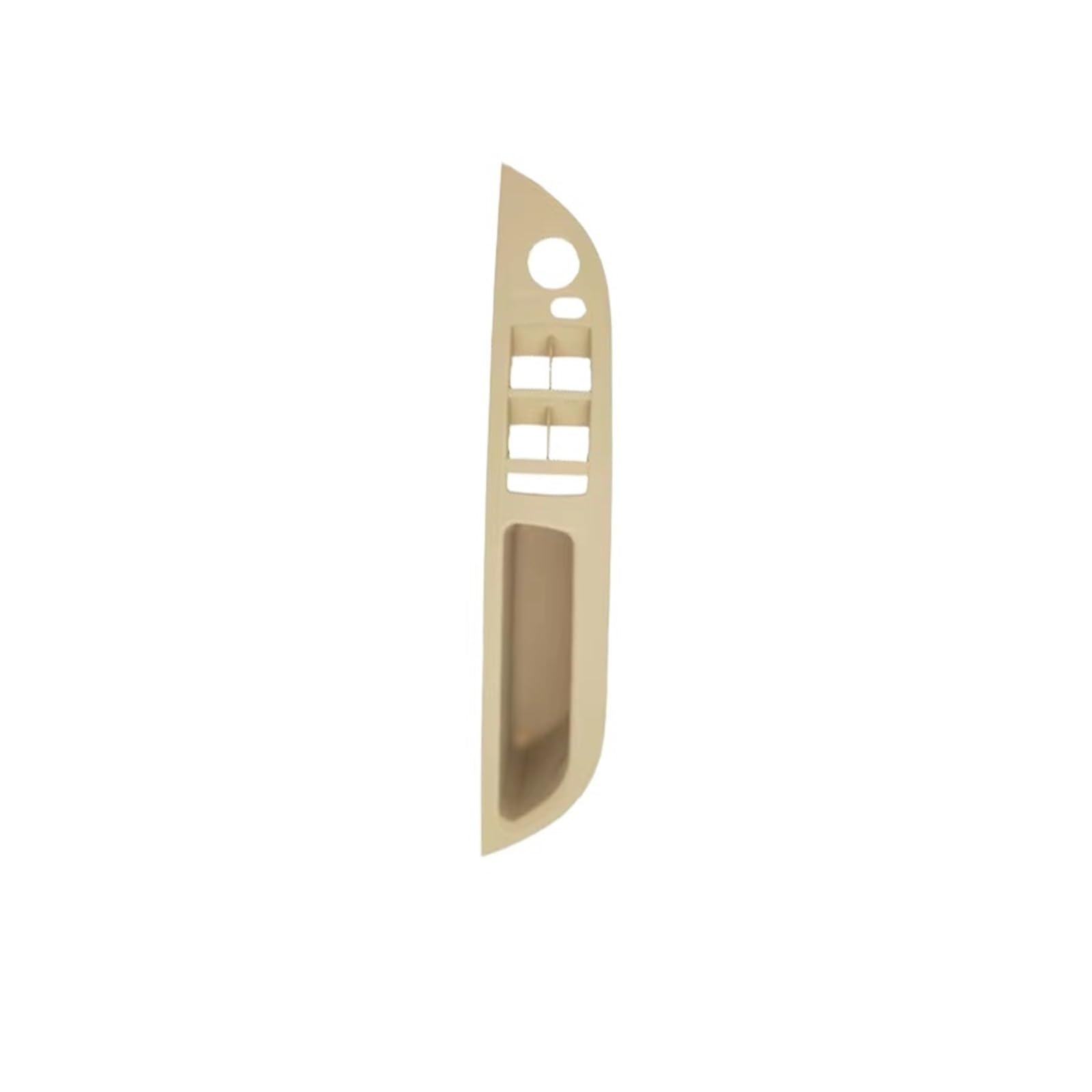 Autoinnenraum Für 5 Serie Für E60 2008-2010 LHD Auto Innen Griff Innen Tür Armlehne Panel Pull trim Abdeckung Zierrahmen(Beige Single Hole) von KPVEVPSTQ