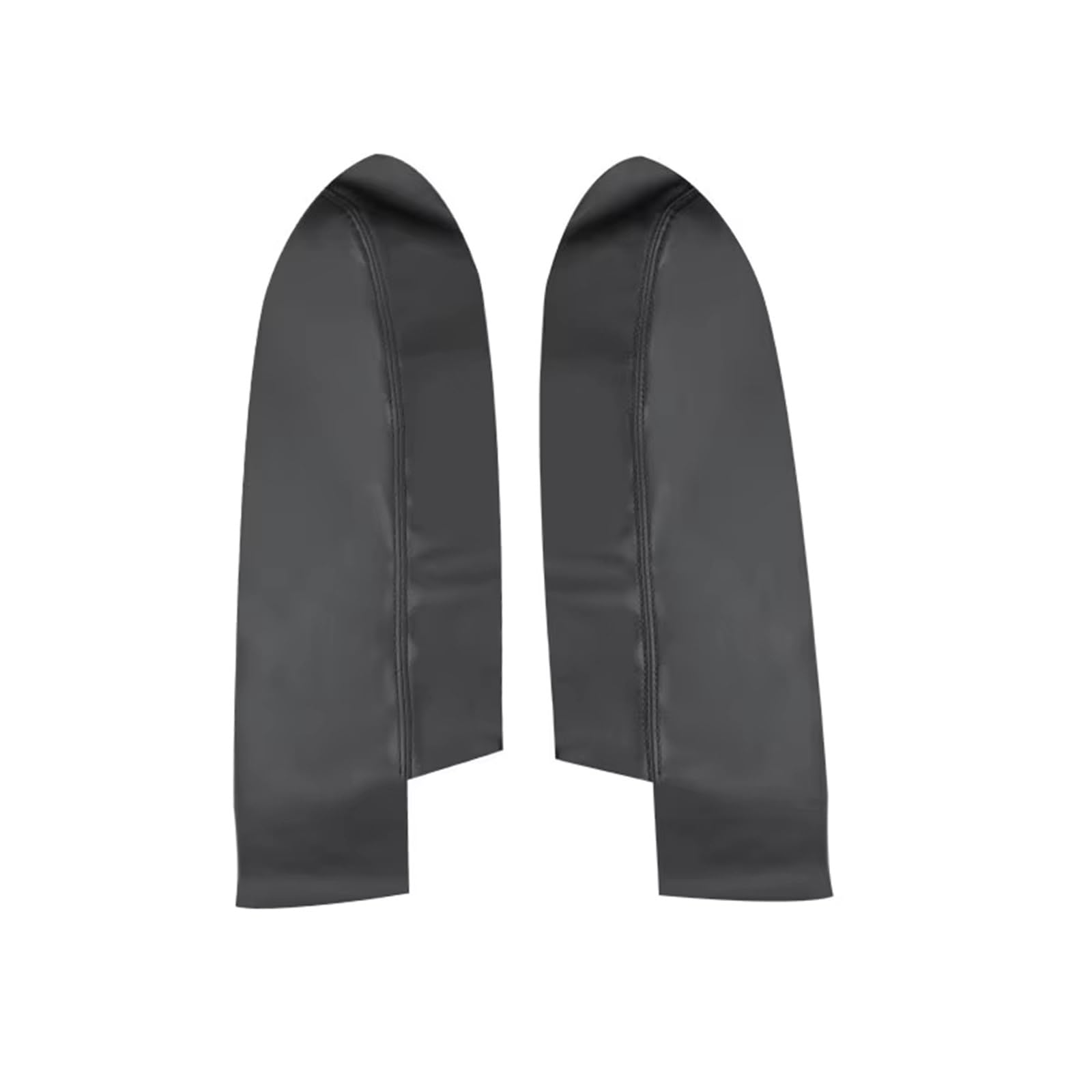 Autoinnenraum Für CRV 2007-2011 Auto-Styling Innentür Armlehne Panel Abdeckung Trim 2 Stücke Vordere Tür Armlehne Leder Abdeckung Zierrahmen(Black-Black line) von KPVEVPSTQ