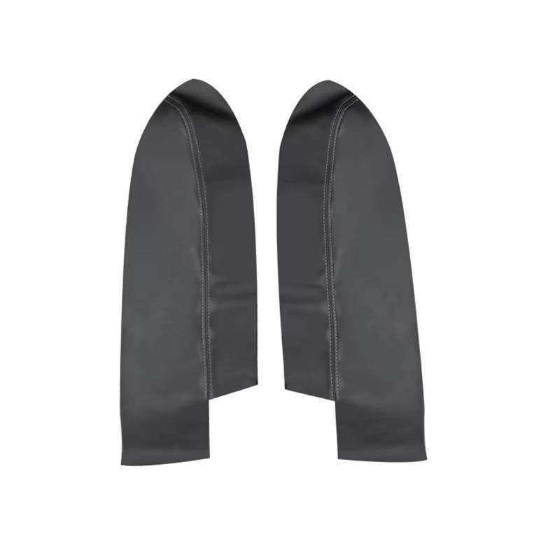 Autoinnenraum Für CRV 2007-2011 Auto-Styling Innentür Armlehne Panel Abdeckung Trim 2 Stücke Vordere Tür Armlehne Leder Abdeckung Zierrahmen(Black-Gray line) von KPVEVPSTQ