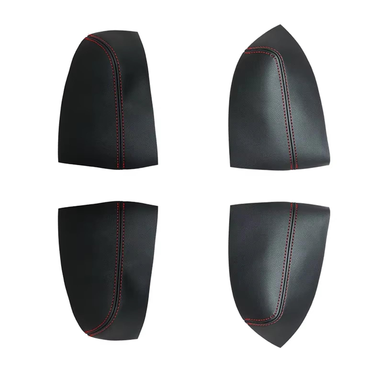 Autoinnenraum Für Subaru Für Forester 2008-2012 4 Stücke Auto Mikrofaser Leder Innen Tür Armlehne Panel Abdeckung Trim Zierrahmen(4xdoor armrest B-R) von KPVEVPSTQ