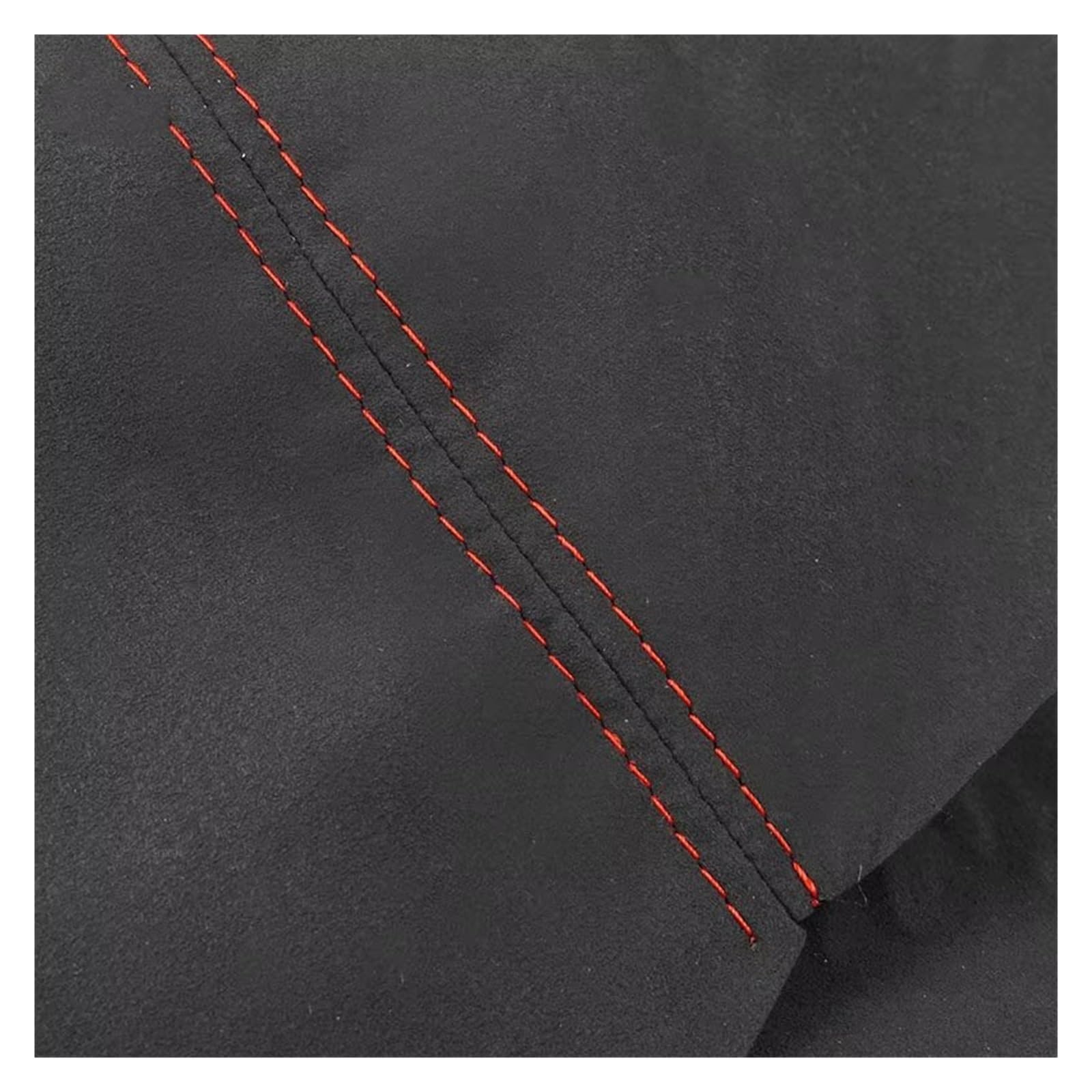 Autoinnenraum Für VW Für Polo 2004-2011 Vordertür Armlehne Panel Haut Abdeckung Trim NUR 3 TÜREN AUTO Tür Panel Abdeckung Zierrahmen(Suede-red line) von KPVEVPSTQ