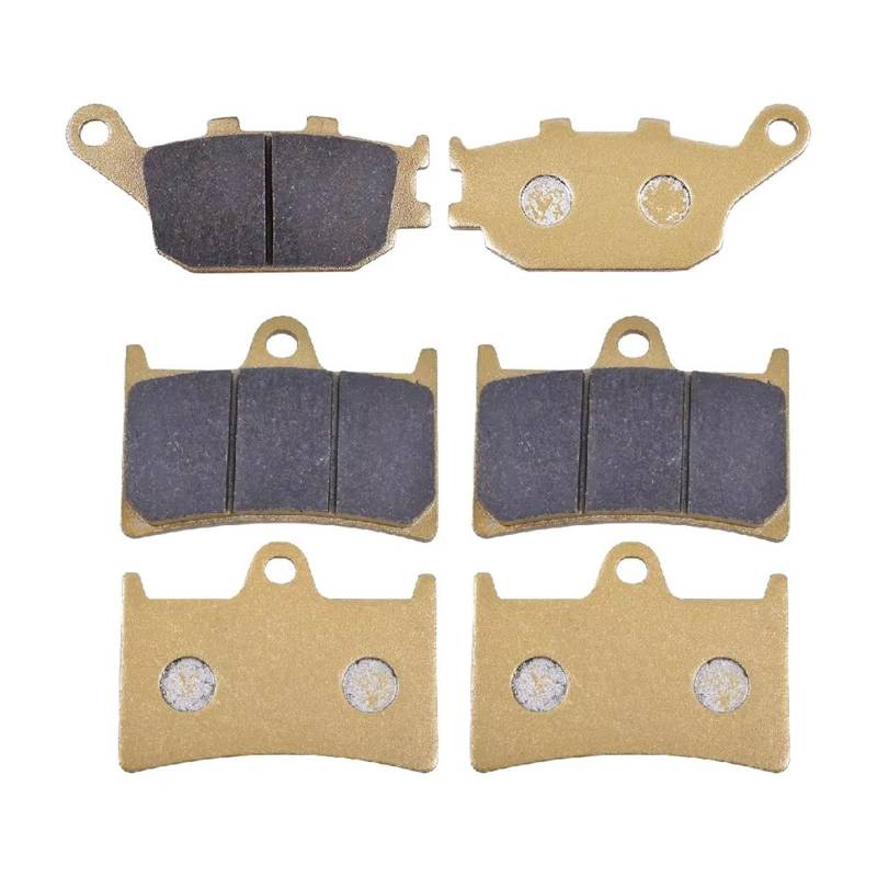 Bremsbeläge vorn und hinten Für Für MT09 Für MT Für 09 Für MT-09 Für Tracer Für 900 Für GT Vorne Und Hinten Bremsbeläge Motorrad Disc Set Bremsbeläge vorn(1set Ceramic) von KPVEVPSTQ