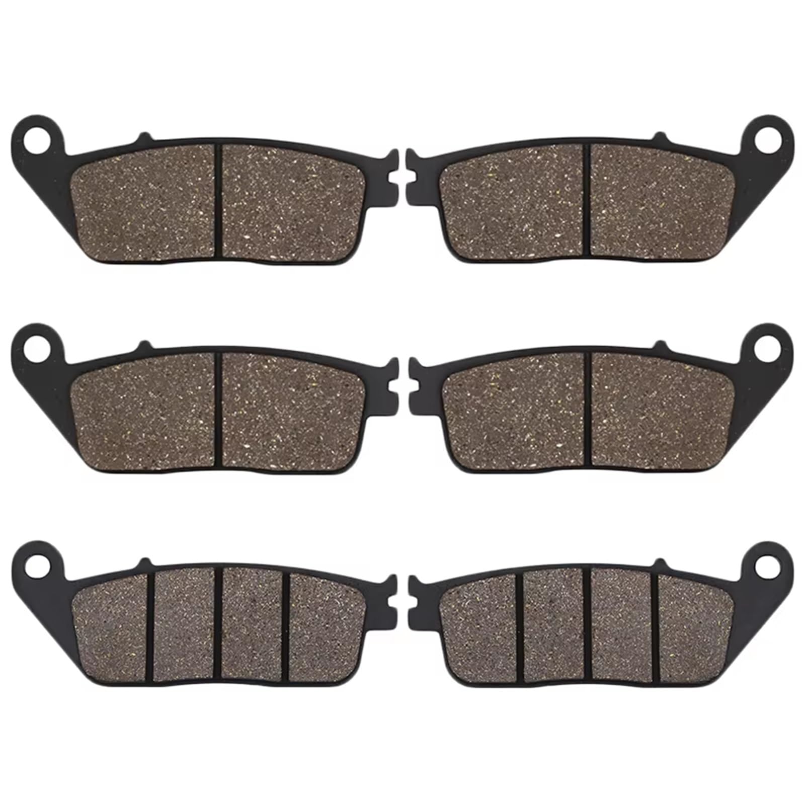 Bremsbeläge vorn und hinten Für GL1500 Für Interstate Für GL Für 1500 Für Valkyrie Für Tourer Für ST Motorrad Vorne Hinten Bremsbeläge Kit Bremsbeläge vorn(Front and Rear) von KPVEVPSTQ