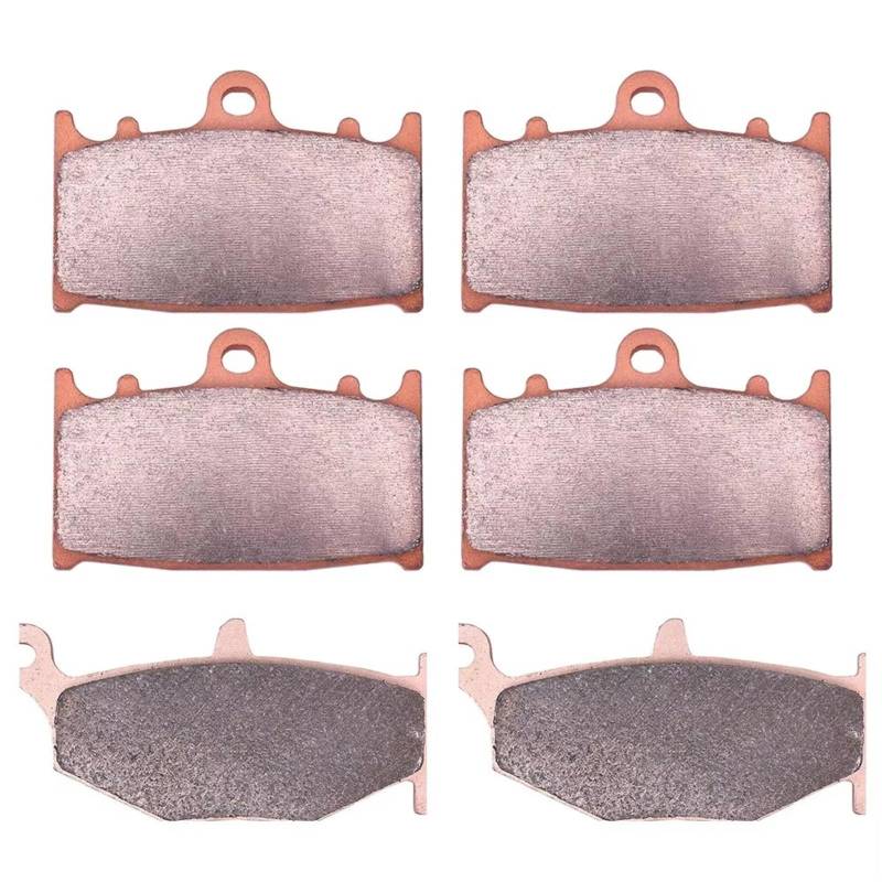 Bremsbeläge vorn und hinten Für SUZUKI Für GSR400 Für GSR Für 400 Für GSR Für 600 Für GSR600 Motorrad Vorne Hinten Bremsbeläge Set Bremsbeläge vorn(1set Copper Based) von KPVEVPSTQ