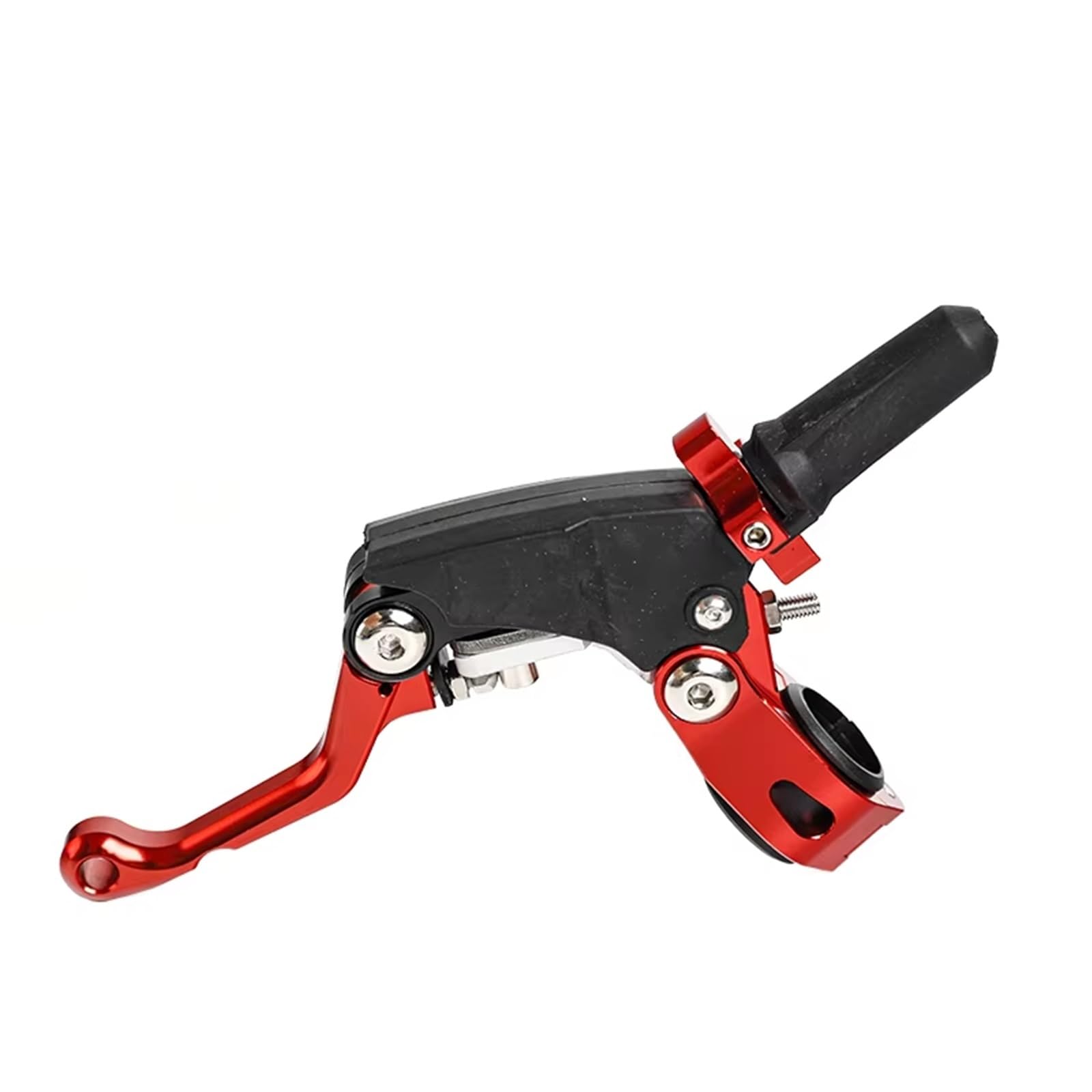 Bremshebel Für Kawasaki Für Suzuki Zubehör Kupplung Bremsgriff Motorrad 22mm Klapp Anti-Drop Motorradlenker(Red) von KPVEVPSTQ