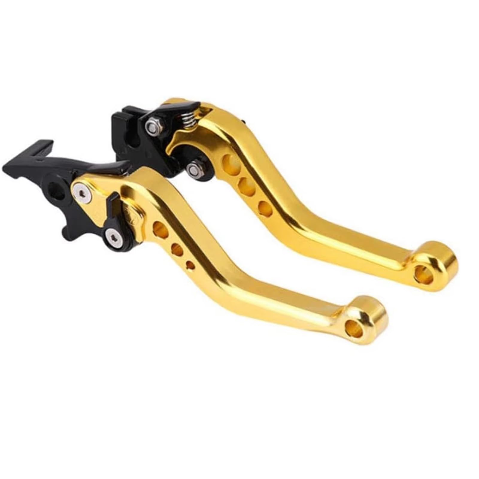 Bremshebel Universal Motorrad Zubehör 2 Stücke Für Motorräder Hauptzylinder Kupplungshebel Lenker Bremse 7/8 "22mm Aluminiumlegierung Motorradlenker(Yellow) von KPVEVPSTQ