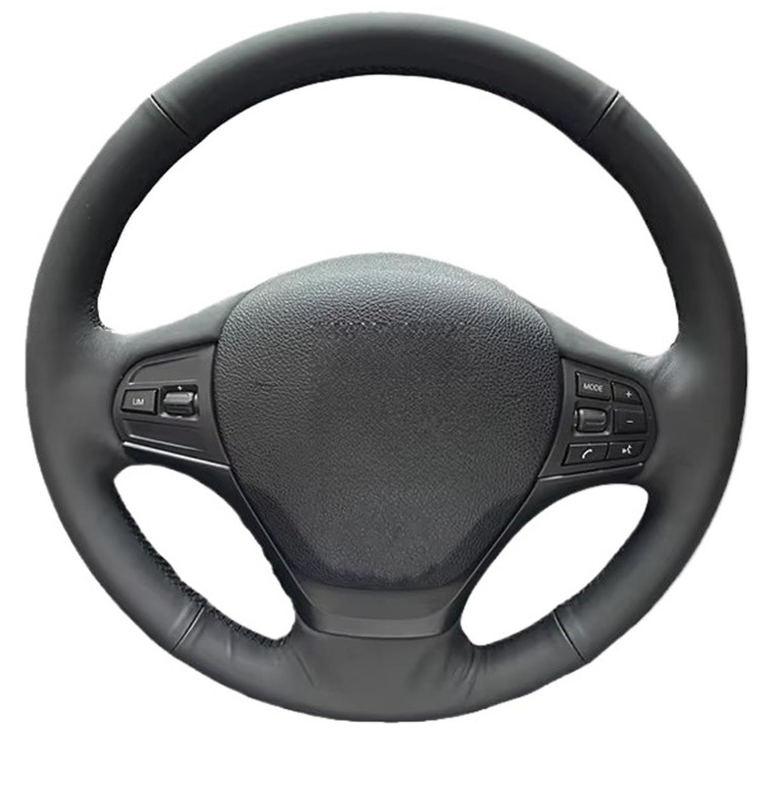 Car Steering Wheel Cover Leather Für 1 Für 3 Für Serie Für F30 Für F31 Lenkrad Abdeckung Griff Abdeckung Innen Auto Zubehör Universal Steering Wheel Cover von KPVEVPSTQ