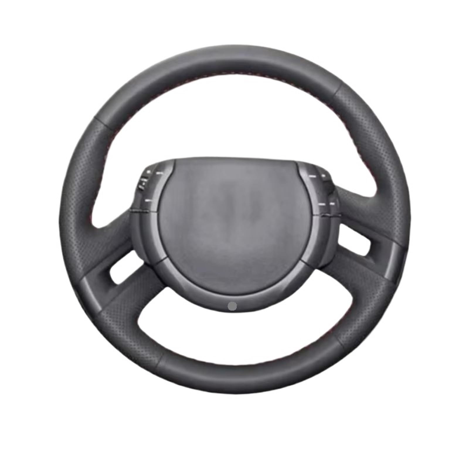 Car Steering Wheel Cover Leather Für Citroen Für C4 Für Picasso 2007-2013 Auto Lenkrad Abdeckung Atmungsaktive Lenkrad Flechten Abdeckung Zubehör Universal Steering Wheel Cover von KPVEVPSTQ