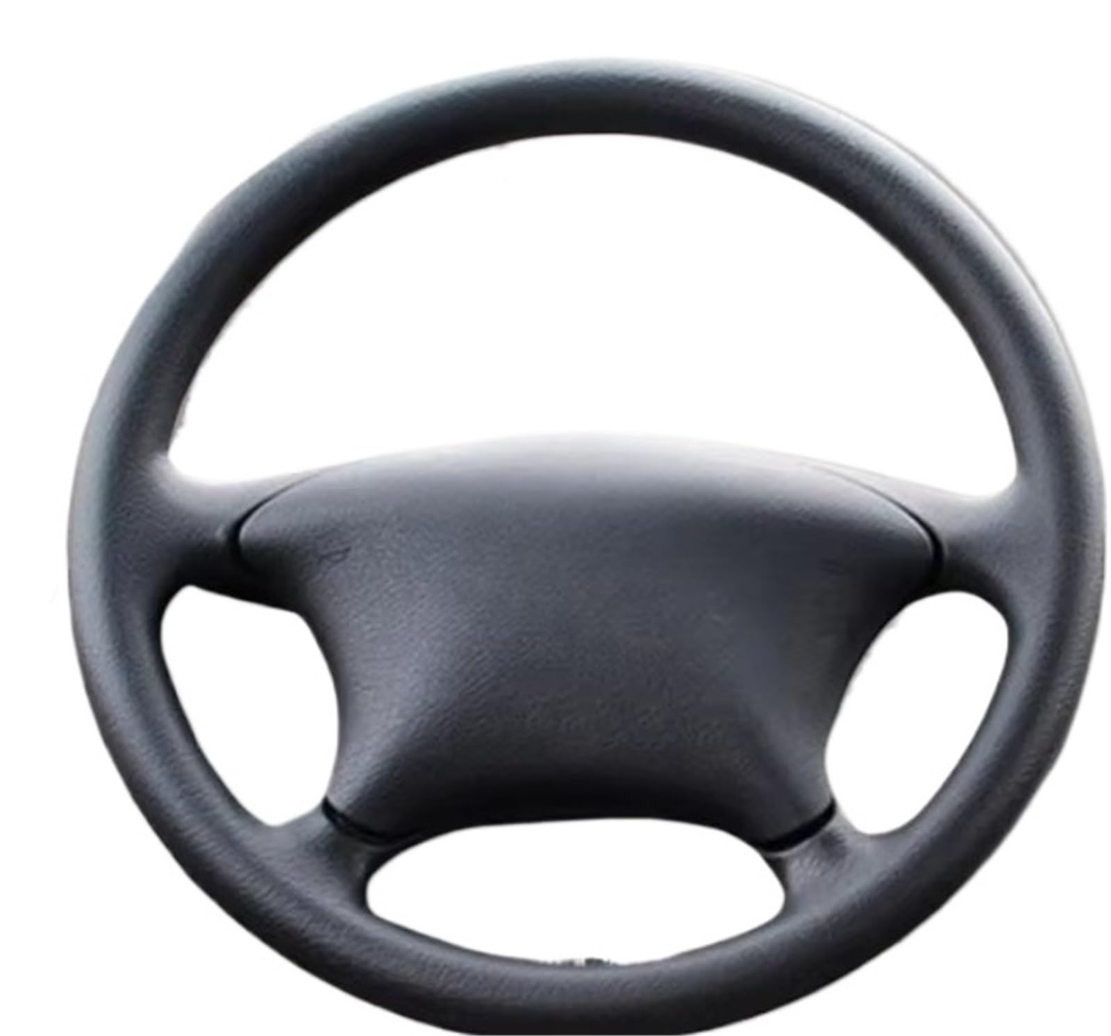 Car Steering Wheel Cover Leather Für Citroen Für Xsara Für Picasso Für Berlingo Lenkrad Flechten Abdeckung Auto Lenkrad Abdeckung Schwarz Universal Steering Wheel Cover von KPVEVPSTQ