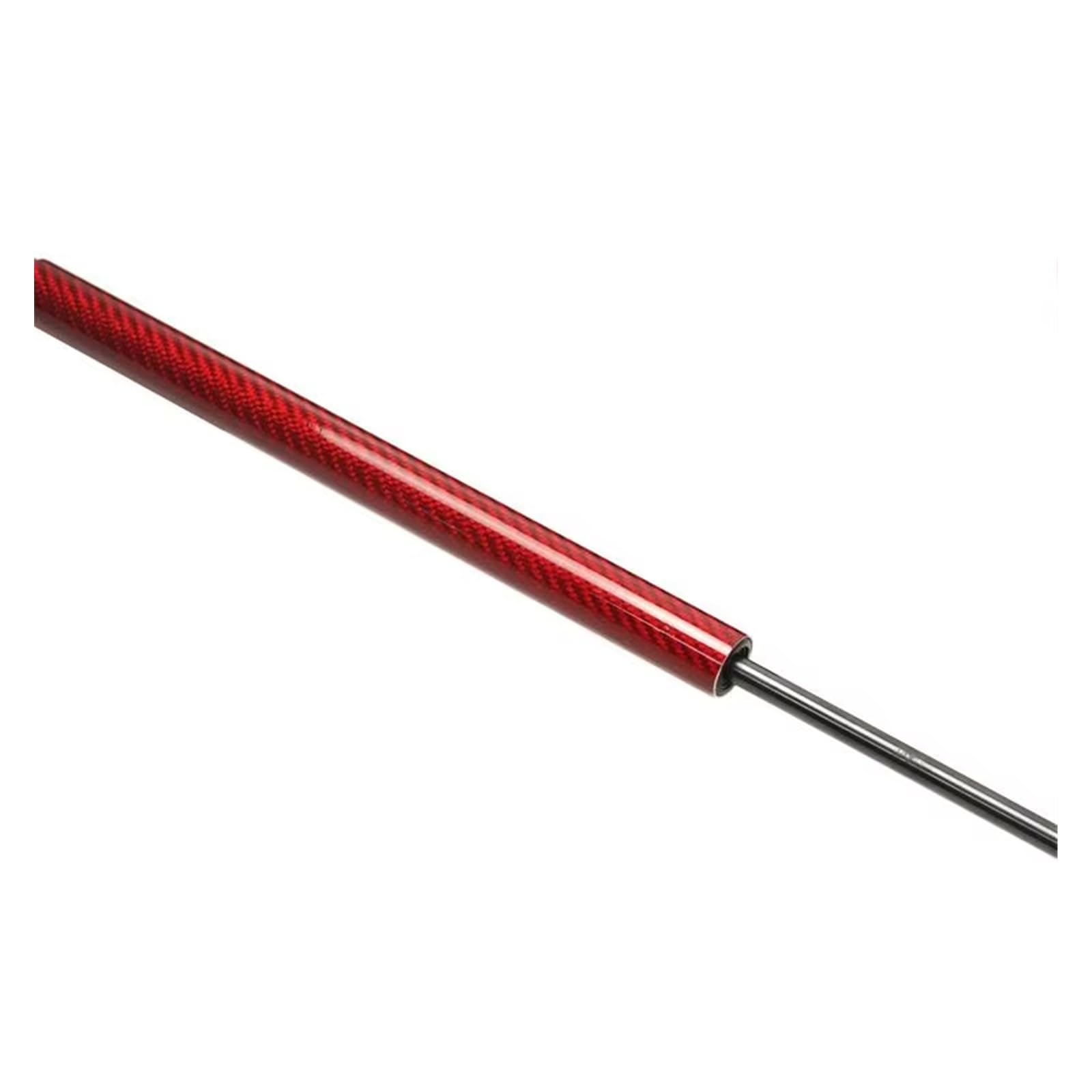 Gasfeder Heckklappe Gasdruckfeder Dämpfer 1PC Heckklappenstrebe Für City Für Cabriolet Cabrio 1981-1986 Lift Support Shock Damper Rod Gasfeder Heckklappe(Red Carbon Fiber) von KPVEVPSTQ