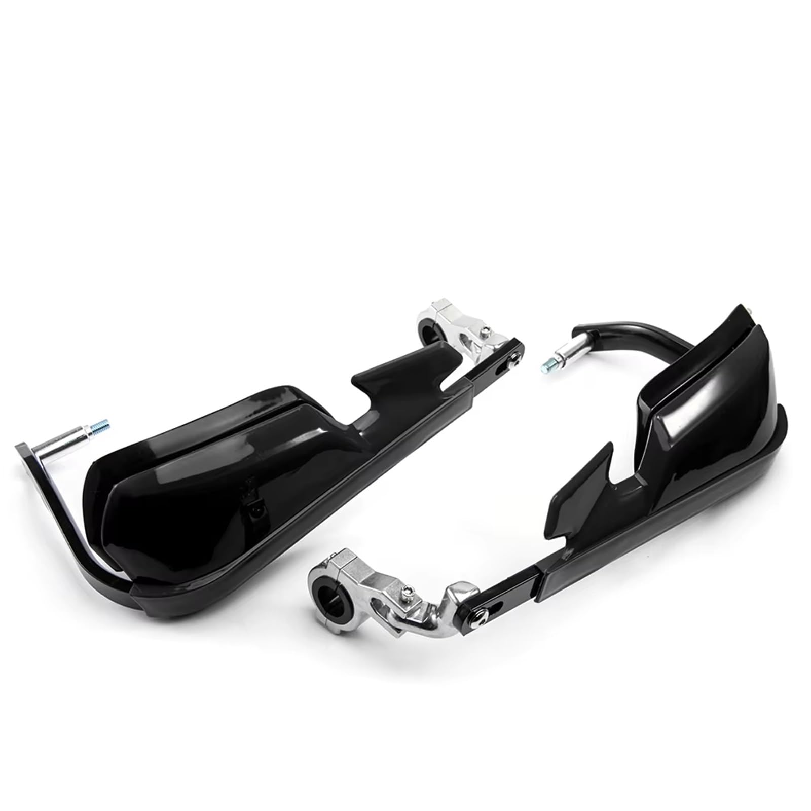 Handschützer Für F800GS 7/8 "1-1/8" 22mm 28mm Motorrad Bar Deflektor Hand Guards Protector Lenker Handprotektoren Aluminium Motorrad-Handschützer(Black) von KPVEVPSTQ