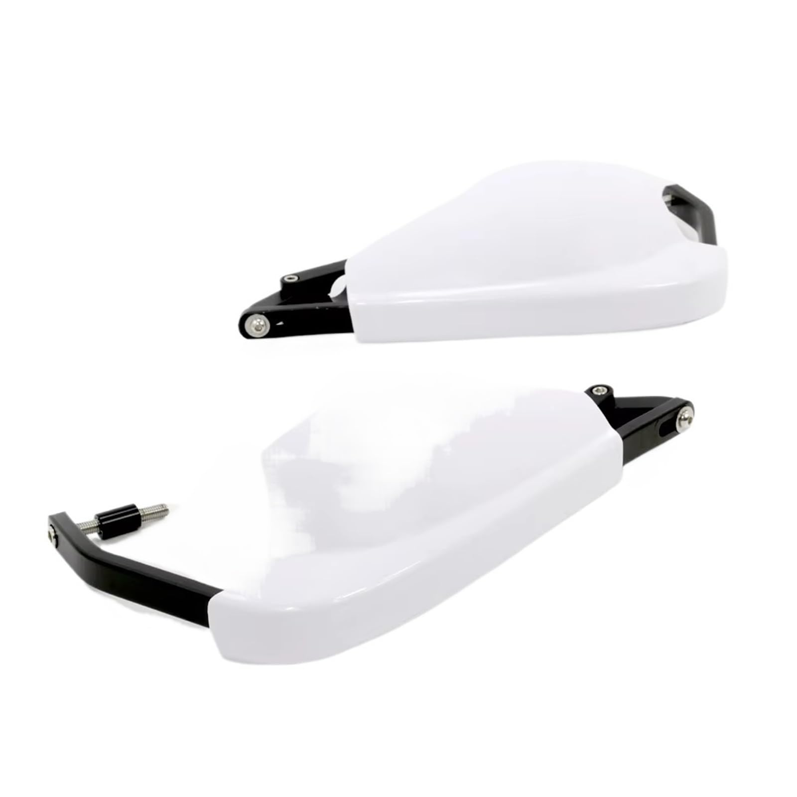 Handschützer Für KAWASAKI Motorrad Teile Lenker Schutz Griff Guards Handschutz Hand Windschutzscheibe Zubehör Motorrad-Handschützer(WHITE) von KPVEVPSTQ