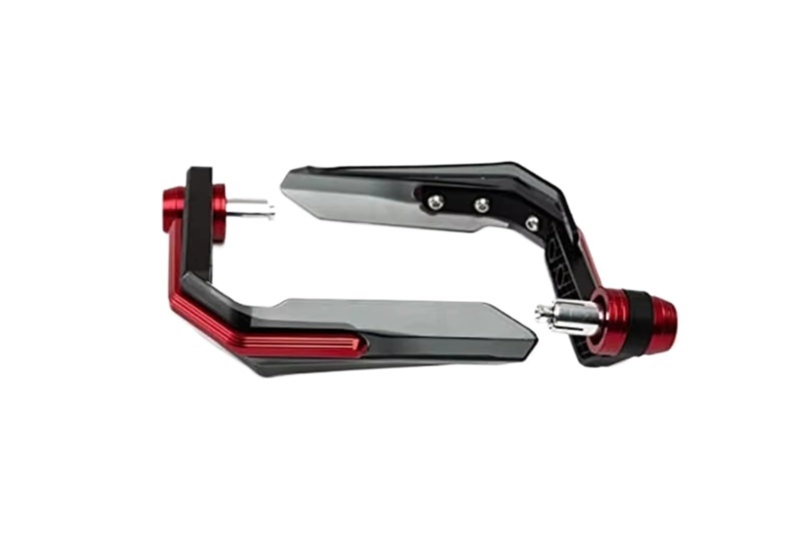 Handschützer Für Off Für Road Für Dirt Für Pit Für Bike 22mm 7/8 "Universal Motorrad Handschützer Lenker Schutz Schild Motorrad-Handschützer(Red) von KPVEVPSTQ