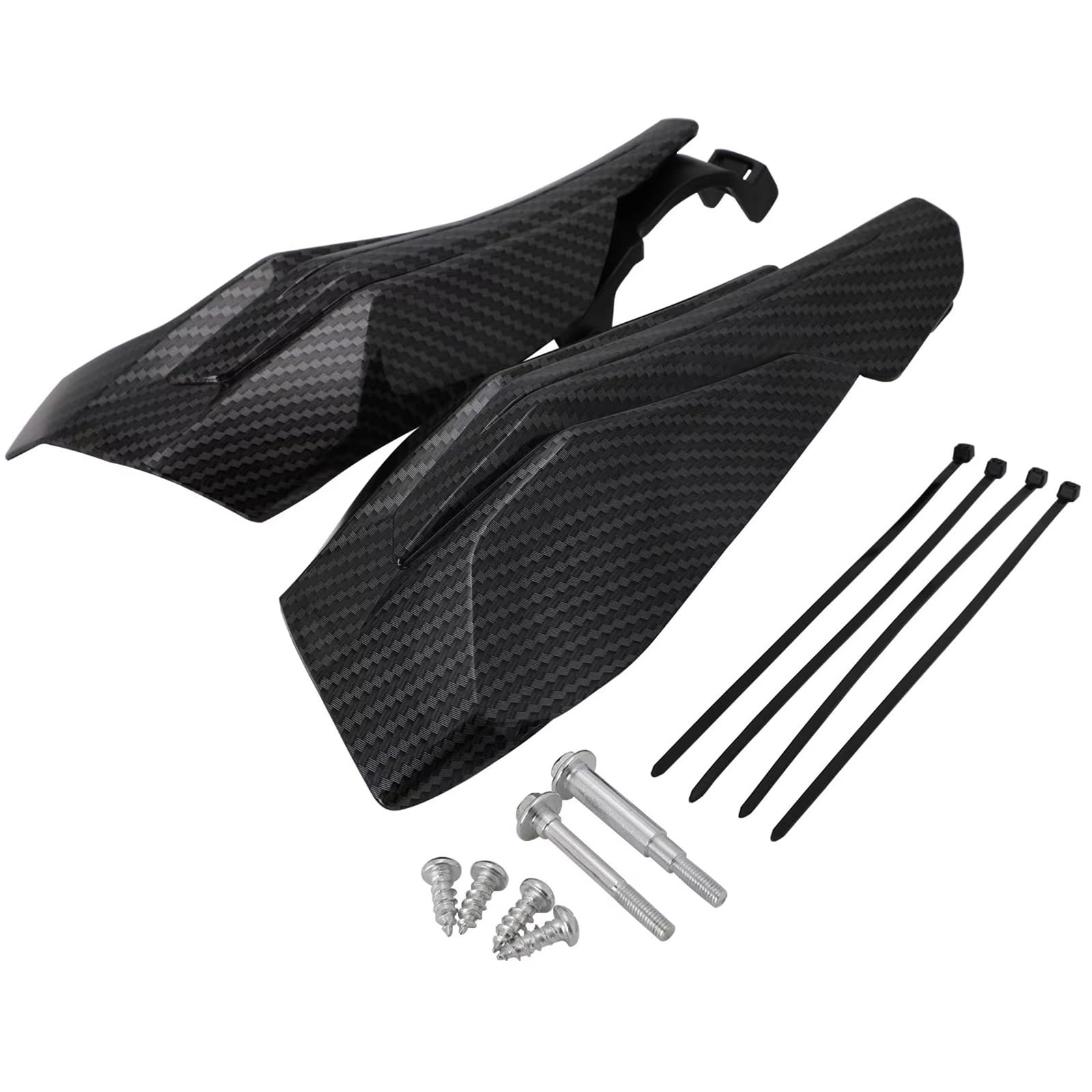 Handschützer Für SX Für SXF Für EXCF Für 50 Für 65 Für 85 Für 125 Für 150 Für 250 Lenkerschützer Handschutz Motorrad Hand Lenker Motorrad-Handschützer(Carbon fiber color) von KPVEVPSTQ