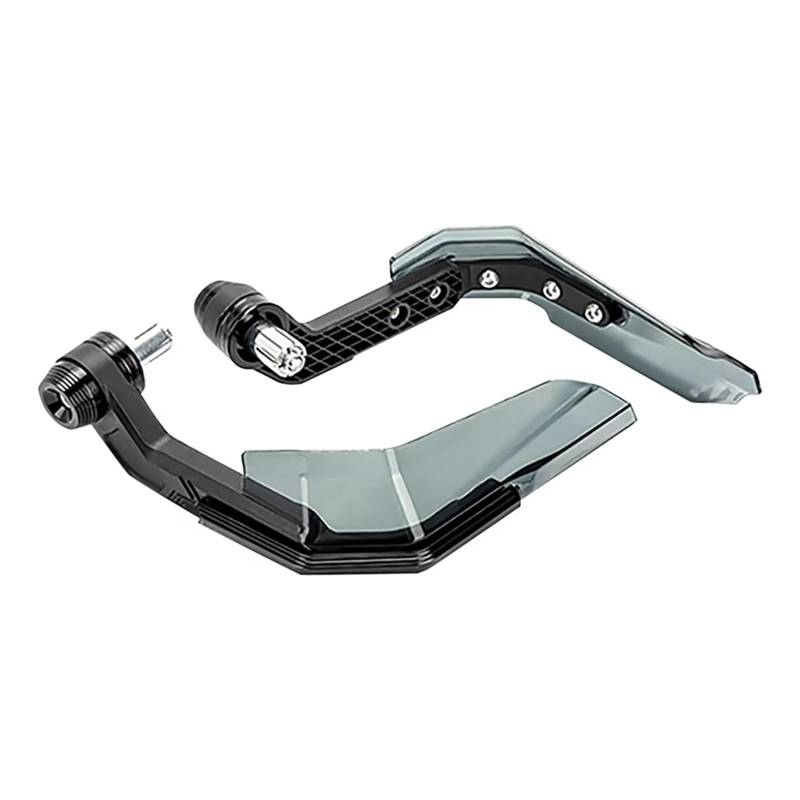 Handschützer Universal Motorrad Handschutz Schild Roller Motorrad Motocross Schutz Winddicht E-Bike Lenker Schutz Motorrad-Handschützer(Black) von KPVEVPSTQ