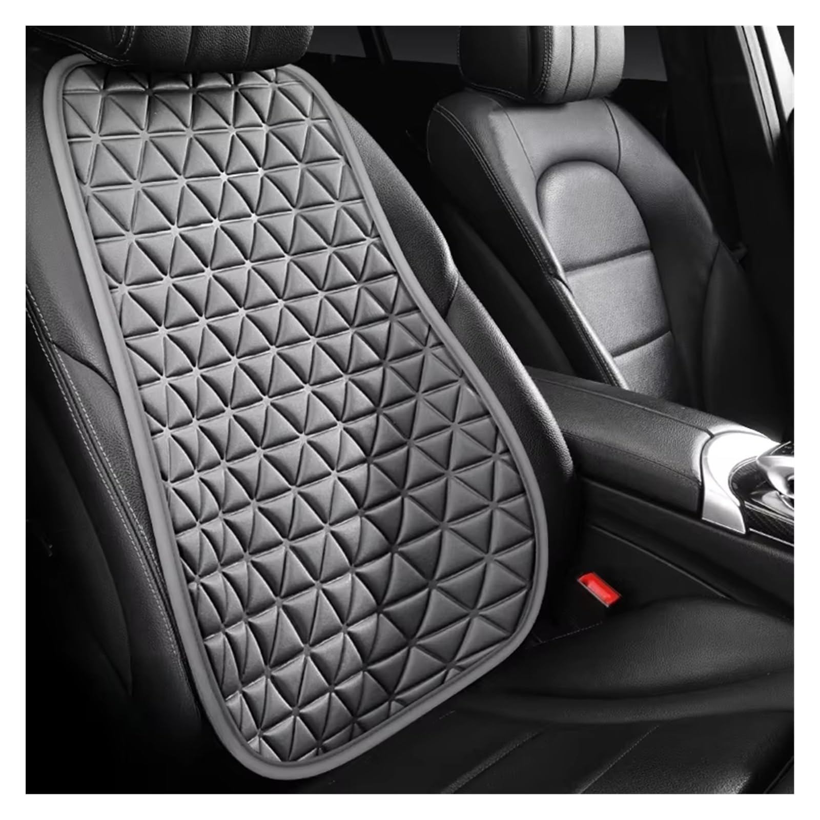 KPVEVPSTQ sitzschoner Schonbezug Autositz Atmungsaktives Gewebe, Bequem In Vier Jahreszeiten, Autositzbezug, Massagebezug, Autositzkissen Mit Autositzbezüge Sitzbezug(Gray Back Cushion) von KPVEVPSTQ