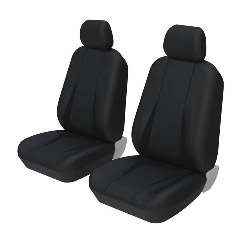 KPVEVPSTQ sitzschoner Schonbezug Autositz Autositzbezug, Geeignet Für Die Meisten Autos, Staubdicht, Schmutz- Und Abriebfest, Autositzschutz Autositzbezüge Sitzbezug(2 Seats-Black) von KPVEVPSTQ