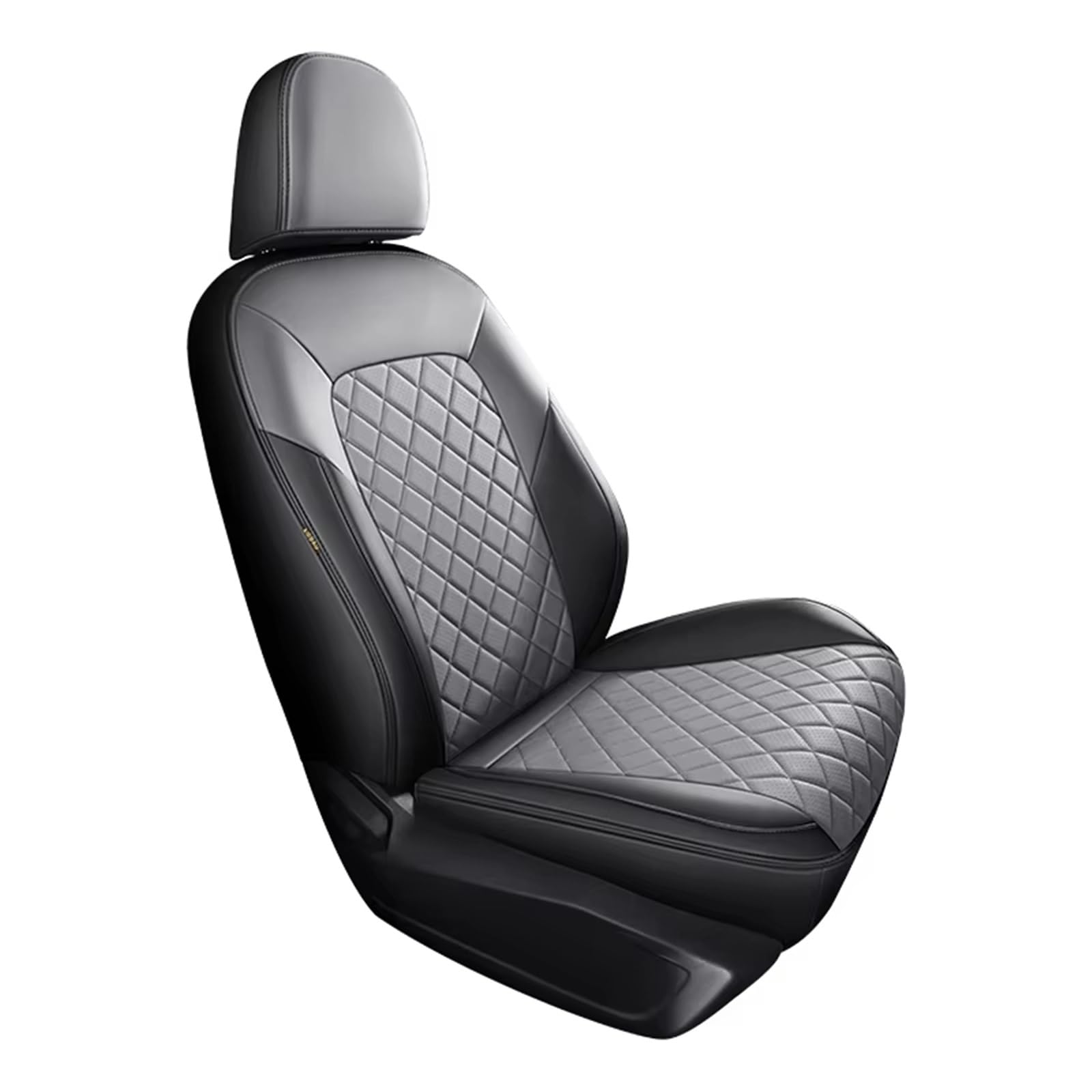 KPVEVPSTQ sitzschoner Schonbezug Autositz Autositzbezug, rutschfest Und Stabil, Autositzschutz, Mann, Geschenk, Auto-Innenausstattung Autositzbezüge Sitzbezug(1Pc-Black Gray) von KPVEVPSTQ