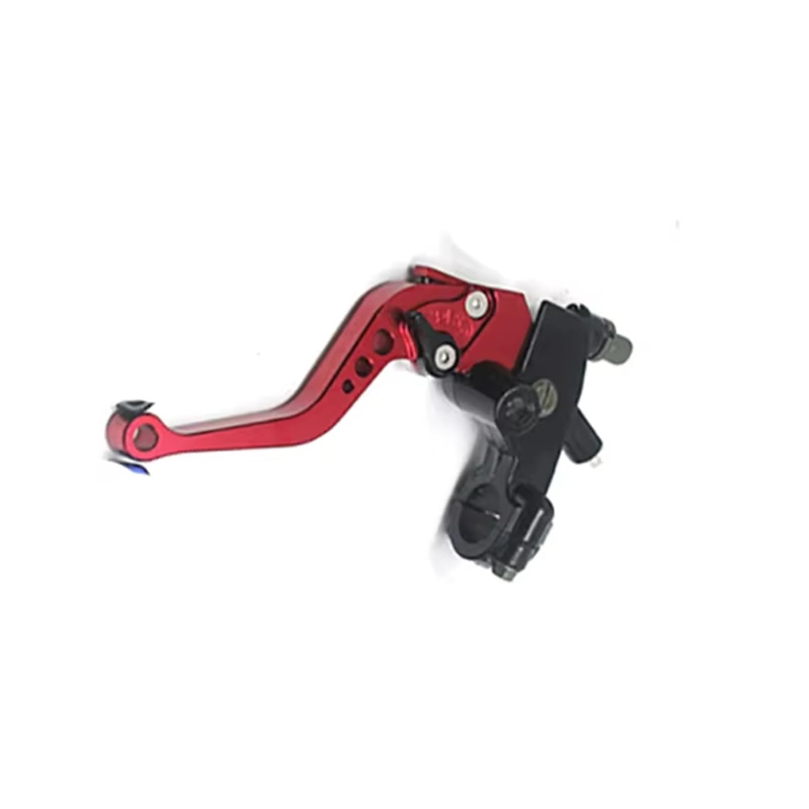 Kupplungshebel Für 50cc-300cc 7/8 "CNC Motorrad Dual Hydraulische Bremse Kupplung Hauptzylinder Reservoir Hebel Dekorieren Zubehör Kupplungsarmatur(Red Left) von KPVEVPSTQ