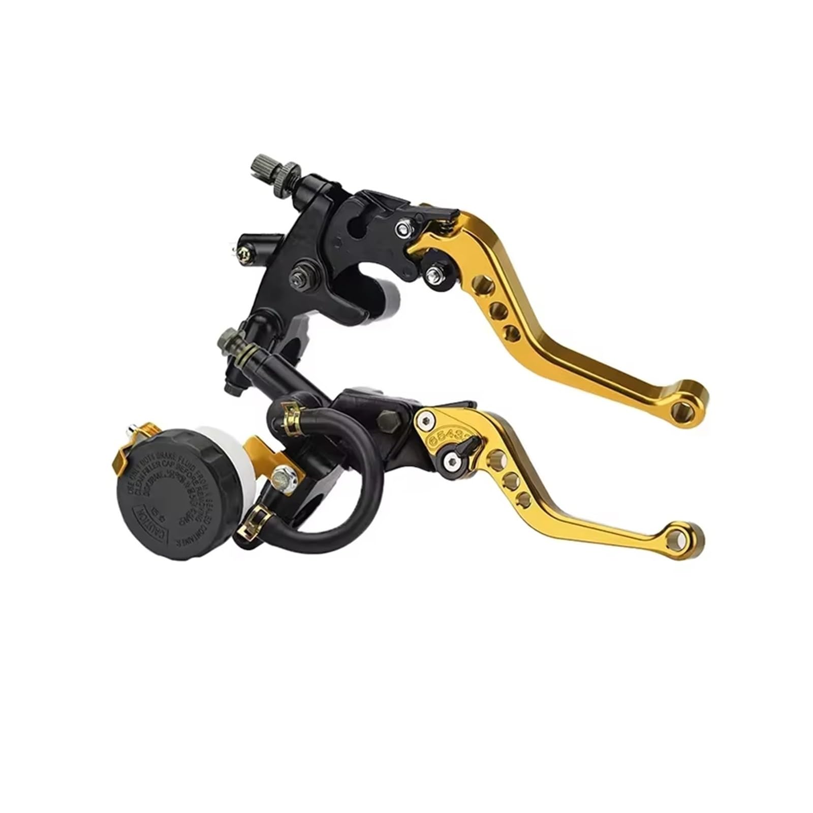 Kupplungshebel Für Gsxr 600 Für Gsxr 1000 K7 Motorrad Bremshebel Modifikation Vorne Hauptzylinder Kupplung Hydraulische Bremsen CNC Kupplungen Hebel Kupplungsarmatur(Gold) von KPVEVPSTQ