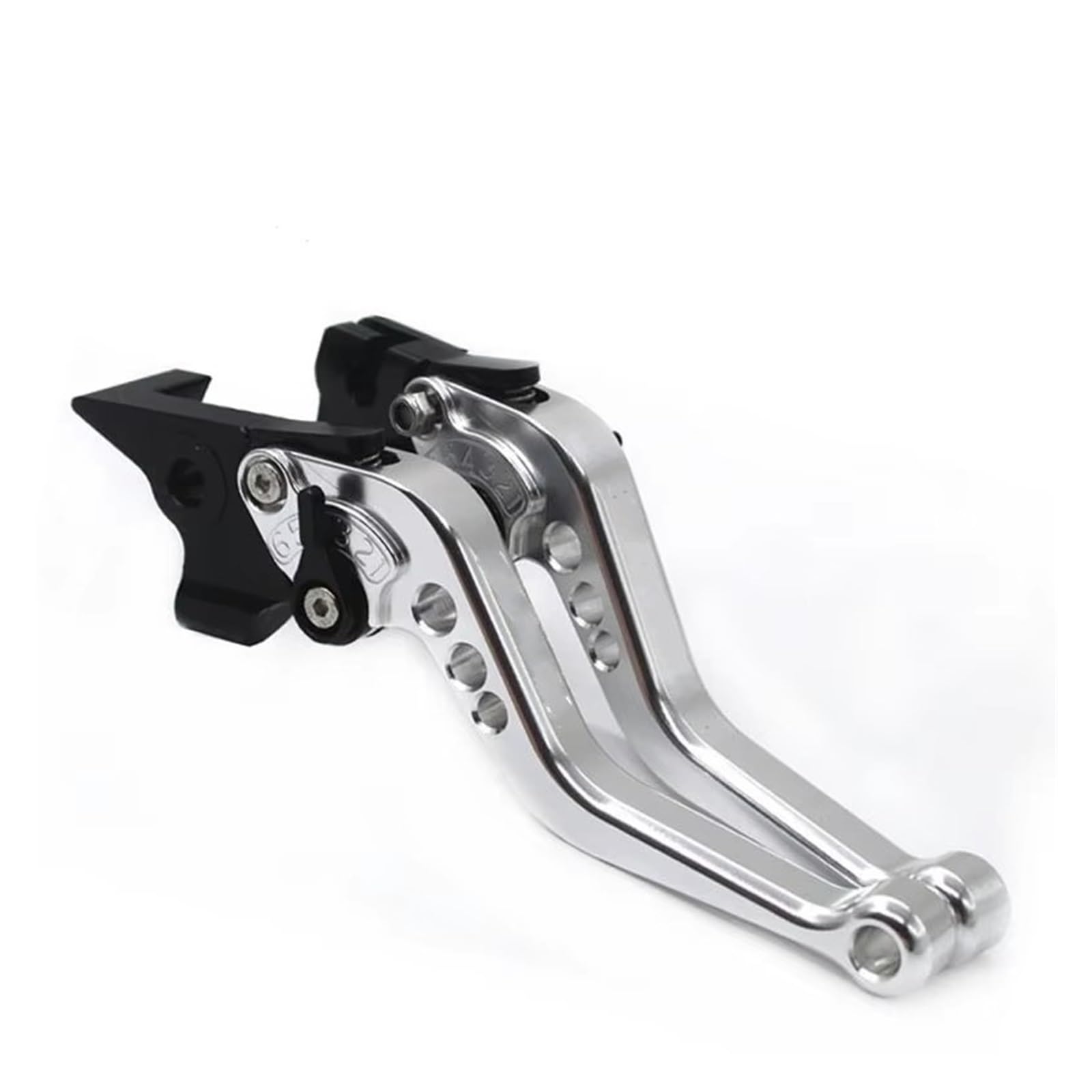 Kupplungshebel Für Kawasaki Für Vulcan Für S 650 2015-2018 Motorrad Kurze Bremse Kupplung Hebel Griff Motorrad Zubehör Kupplungsarmatur(Silver) von KPVEVPSTQ