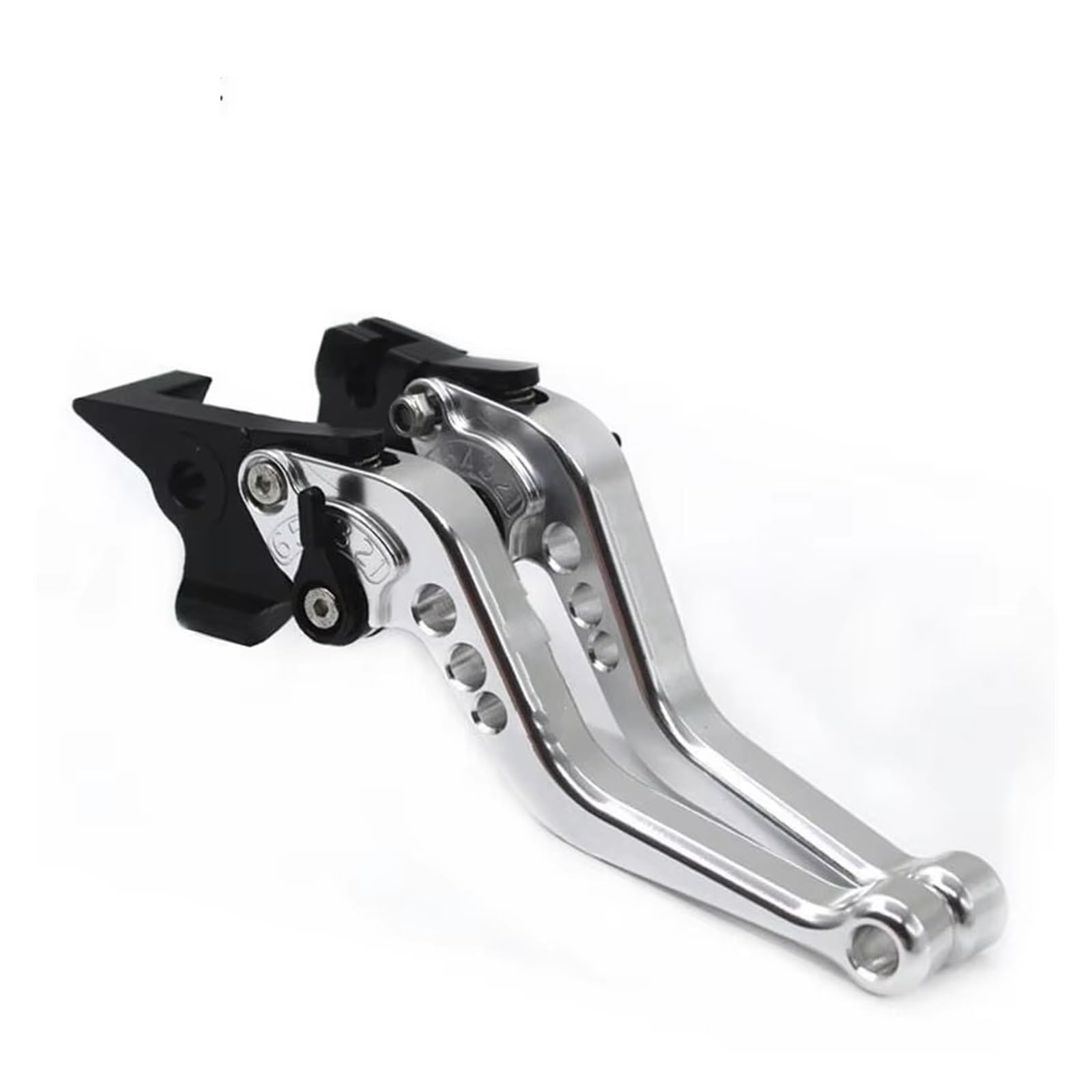 Kupplungshebel Für Yamaha Für T MAX500 Für DX Für TMAX 500 2001-2007 Motorrad Zubehör Kurze Bremse Kupplung Hebel Kupplungsarmatur(Silver) von KPVEVPSTQ