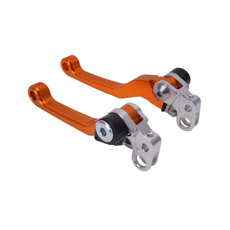 Kupplungshebel Motorrad Einstellbare Pivot Bremshebel Griff Für Sur Für Surron Für Licht Für X160 Für X260 Motorrad Zubehör Kupplungsarmatur(Orange) von KPVEVPSTQ