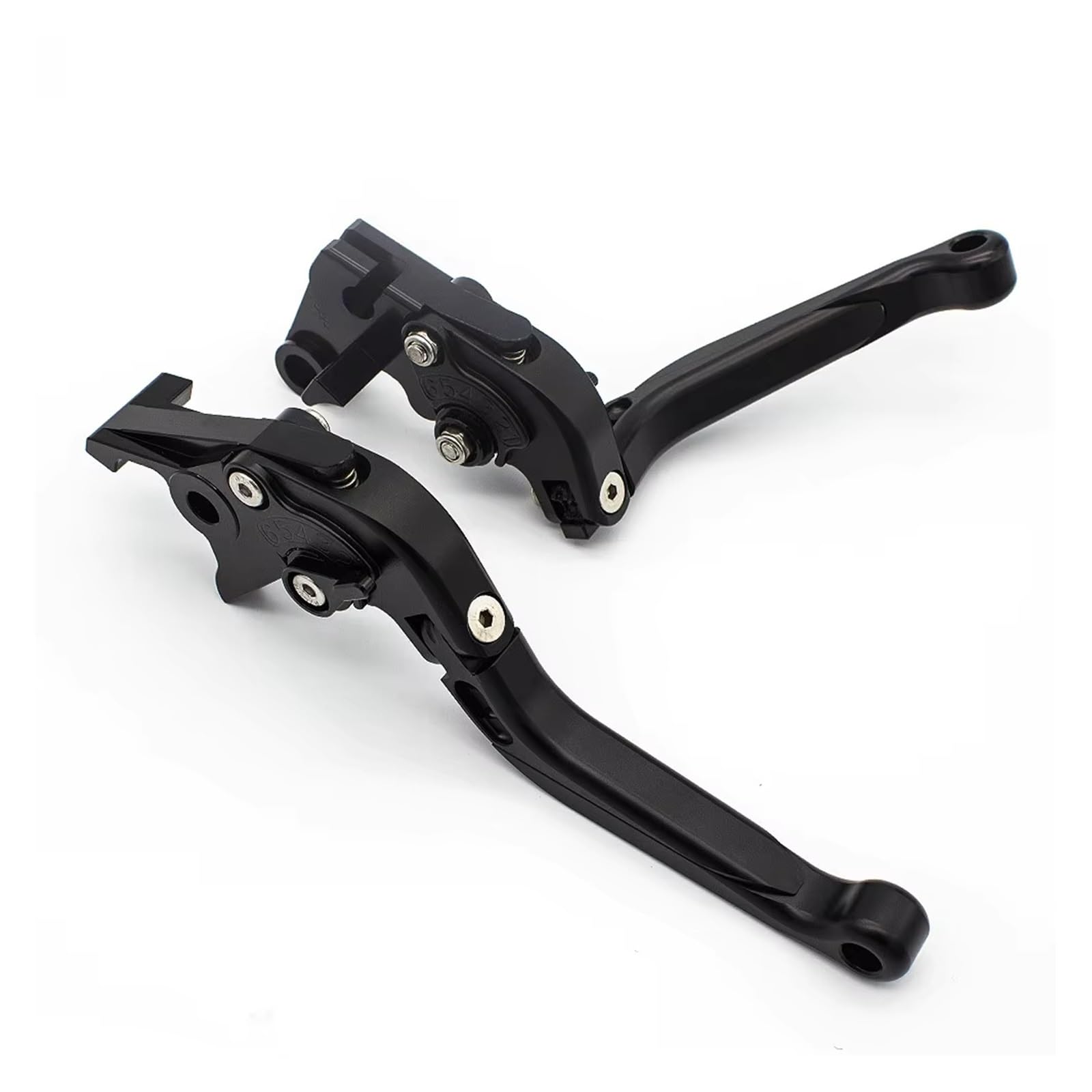 KPVEVPSTQ Kupplungshebel Motorrad Kupplung Für Aprilia Für CR150 Für HPS 125 2017-2021 Motorrad Klapp Ausziehbare Bremse Kupplung Hebel Kupplungsarmatur(Fold Extend Black) von KPVEVPSTQ