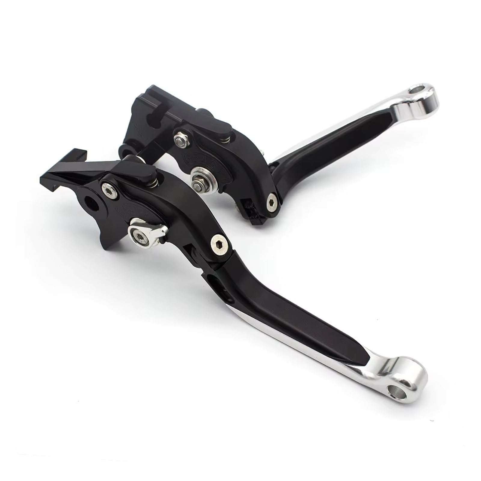 Kupplungshebel Motorrad Kupplung Für Aprilia Für CR150 Für HPS 125 2017-2021 Motorrad Klapp Ausziehbare Bremse Kupplung Hebel Kupplungsarmatur(Fold Extend Silver) von KPVEVPSTQ