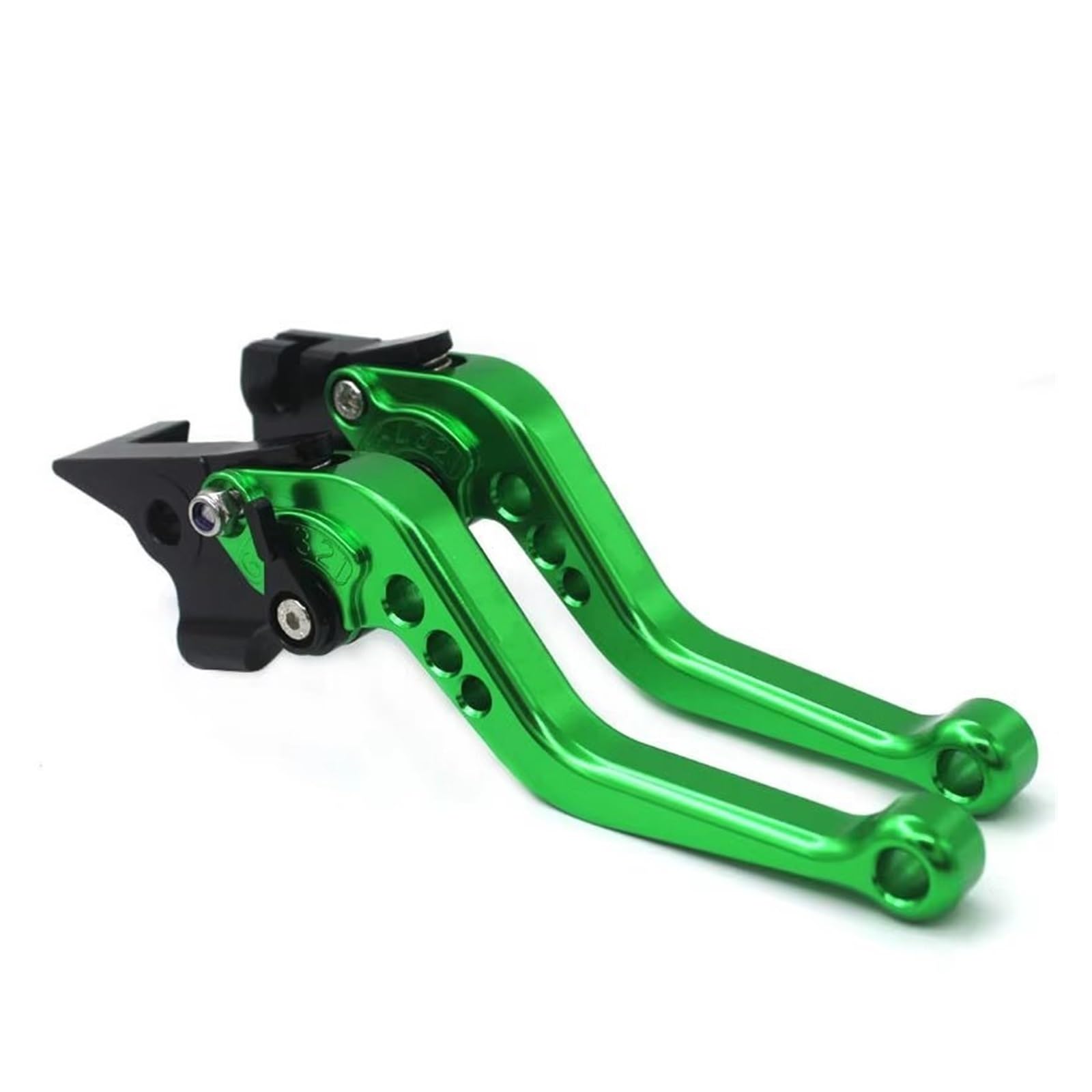 Kupplungshebel Motorradzubehör Für Yamaha Für TMAX 530 2012–2019 Für TMAX 560 2020–2021 Kurze Bremskupplungshebel Kupplungsarmatur(Green) von KPVEVPSTQ