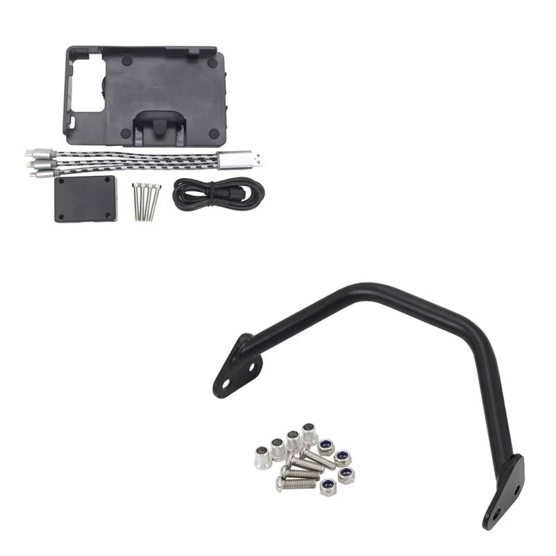 Motorrad-Handyhalter Motorrad GPS Navigaton Bracket Holder Mobiltelefon Ständer Motorradzubehör für S1000XR 2015-2019 GPS-Telefonhalter(BC) von KPVEVPSTQ